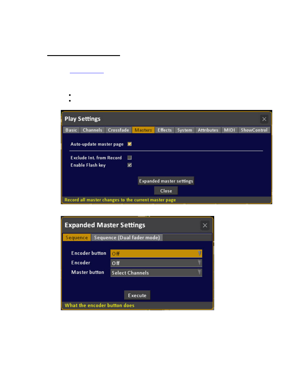 Play settings - master | ETC Cobalt Family v7.0.0 User Manual | Page 187 / 1038