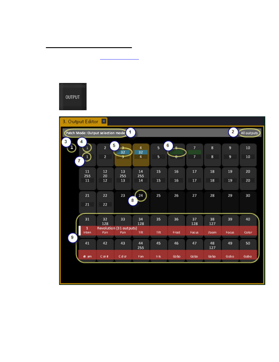 Patch by channel/dimmer | ETC Cobalt Family v7.0.0 User Manual | Page 263 / 1038