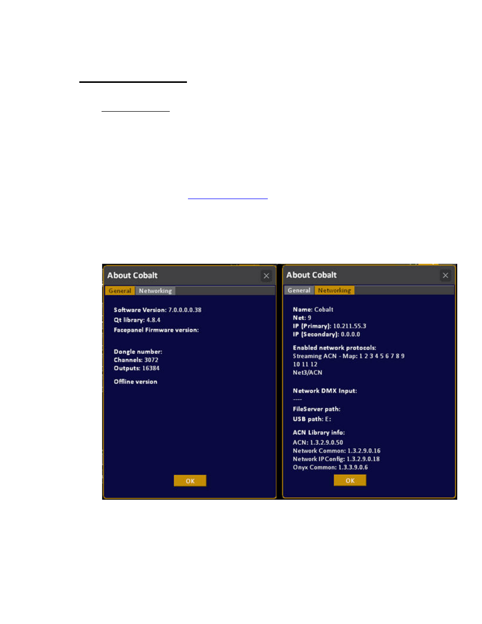 Software & update | ETC Cobalt Family v7.0.0 User Manual | Page 59 / 1038