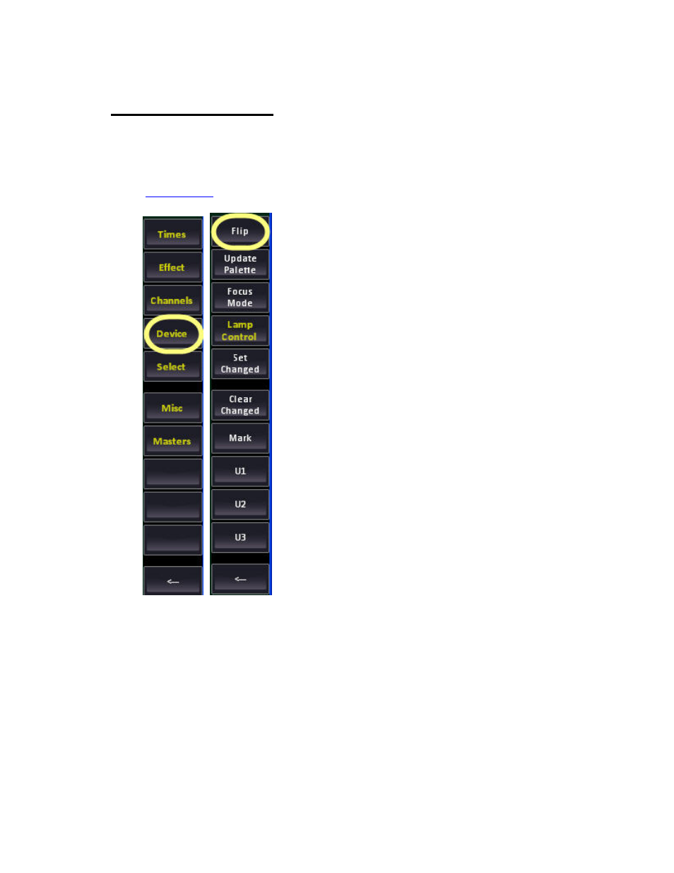 Device control - flip | ETC Cobalt Family v7.0.0 User Manual | Page 593 / 1038