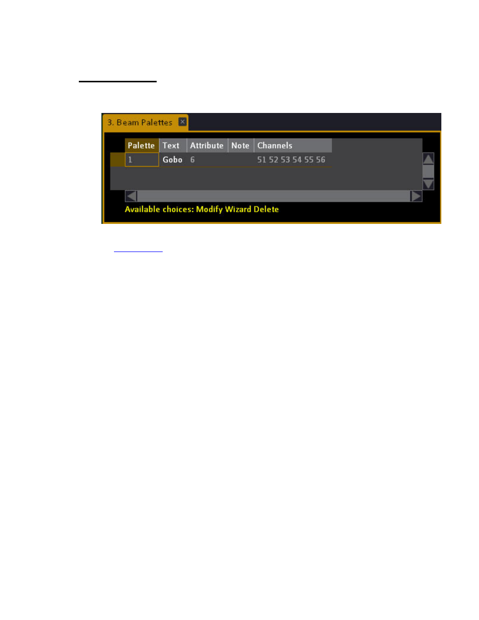 Beam palettes | ETC Cobalt Family v7.0.0 User Manual | Page 662 / 1038