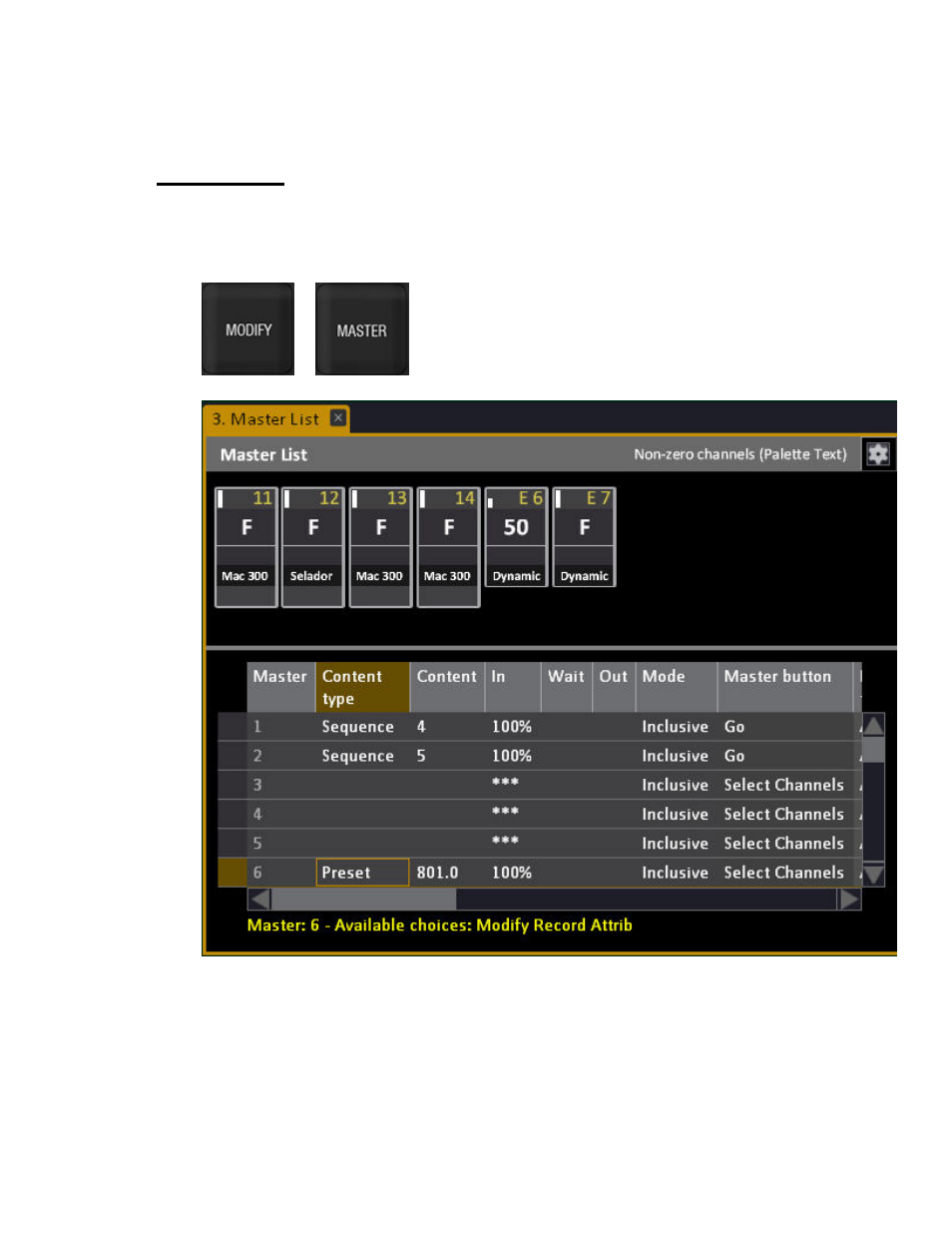 Master list | ETC Cobalt Family v7.0.0 User Manual | Page 867 / 1038