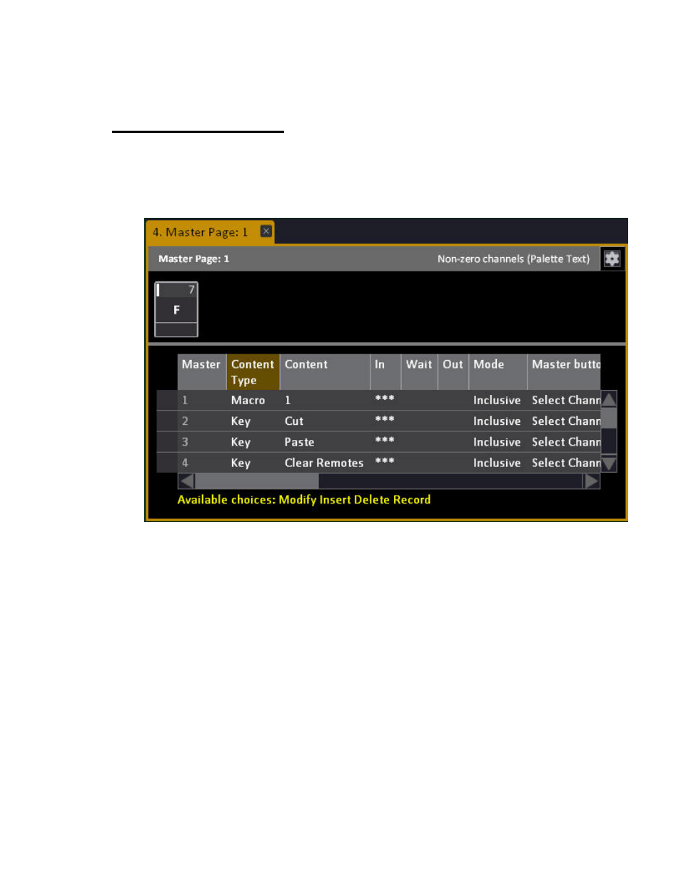 Master pages - editor | ETC Cobalt Family v7.0.0 User Manual | Page 876 / 1038