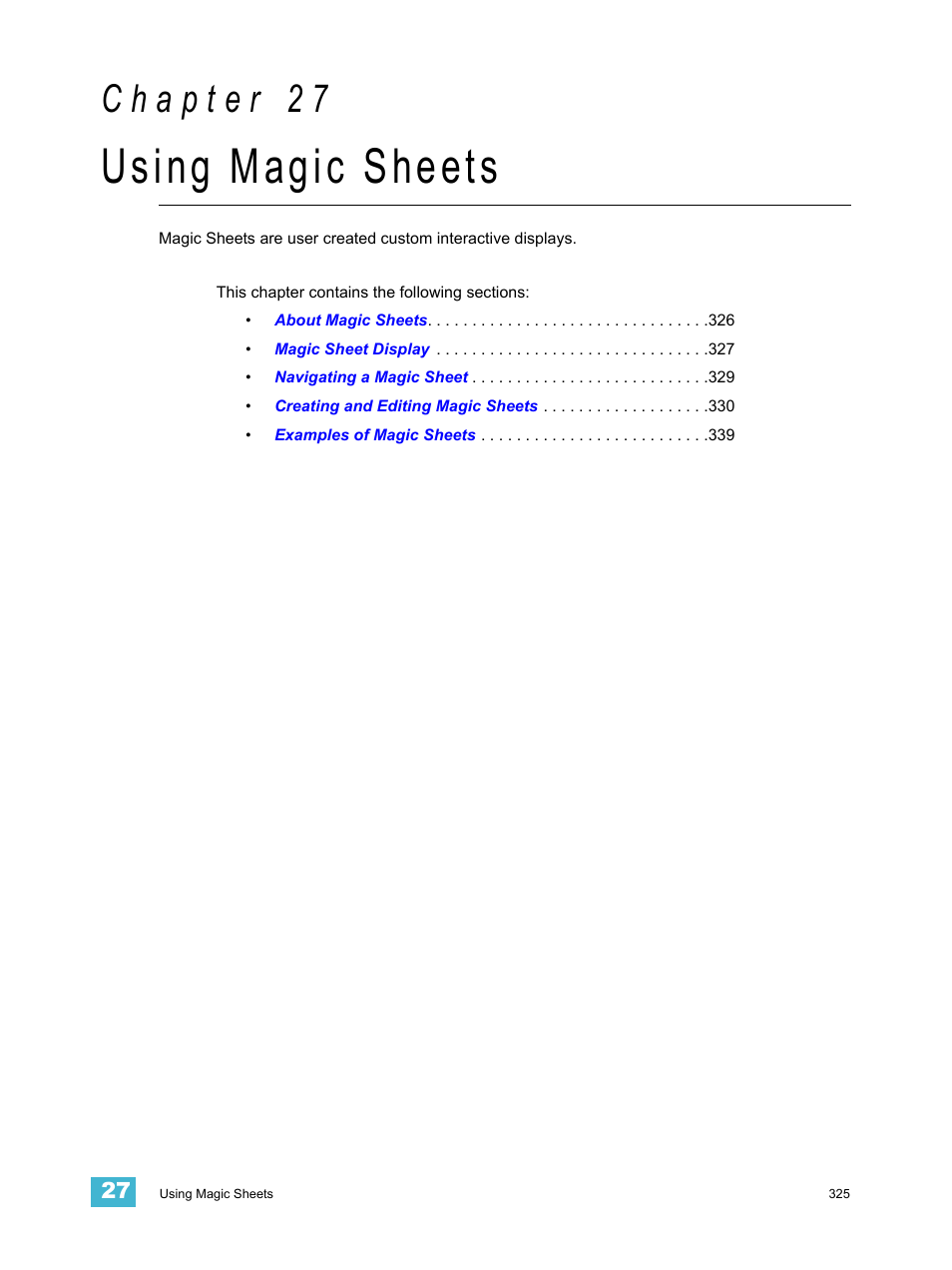 Using magic sheets, C h a p t e r 2 7 | ETC Eos Titanium, Eos, and Gio v2.0.0 User Manual | Page 343 / 476