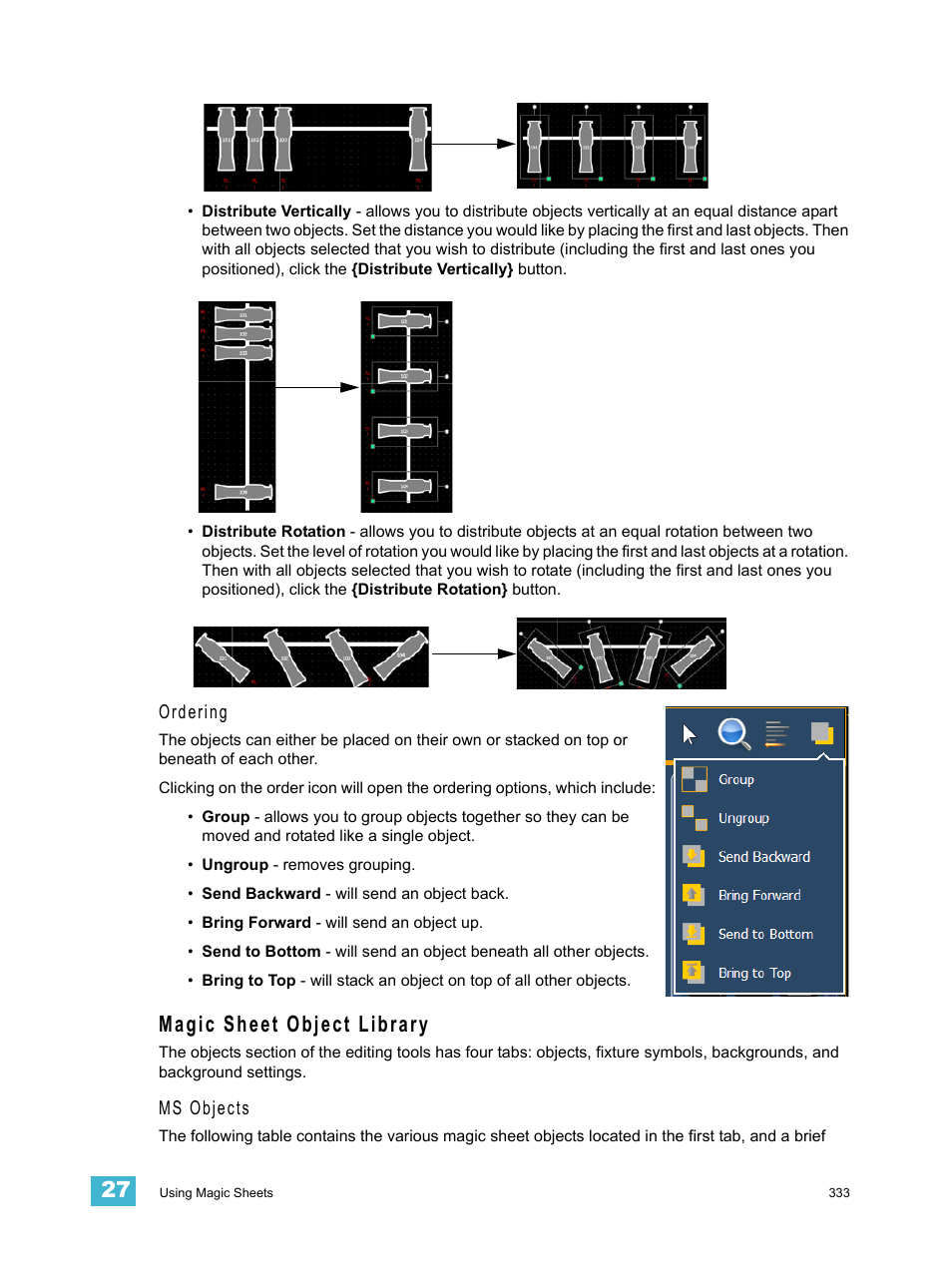 Magic sheet object library | ETC Eos Titanium, Eos, and Gio v2.0.0 User Manual | Page 351 / 476