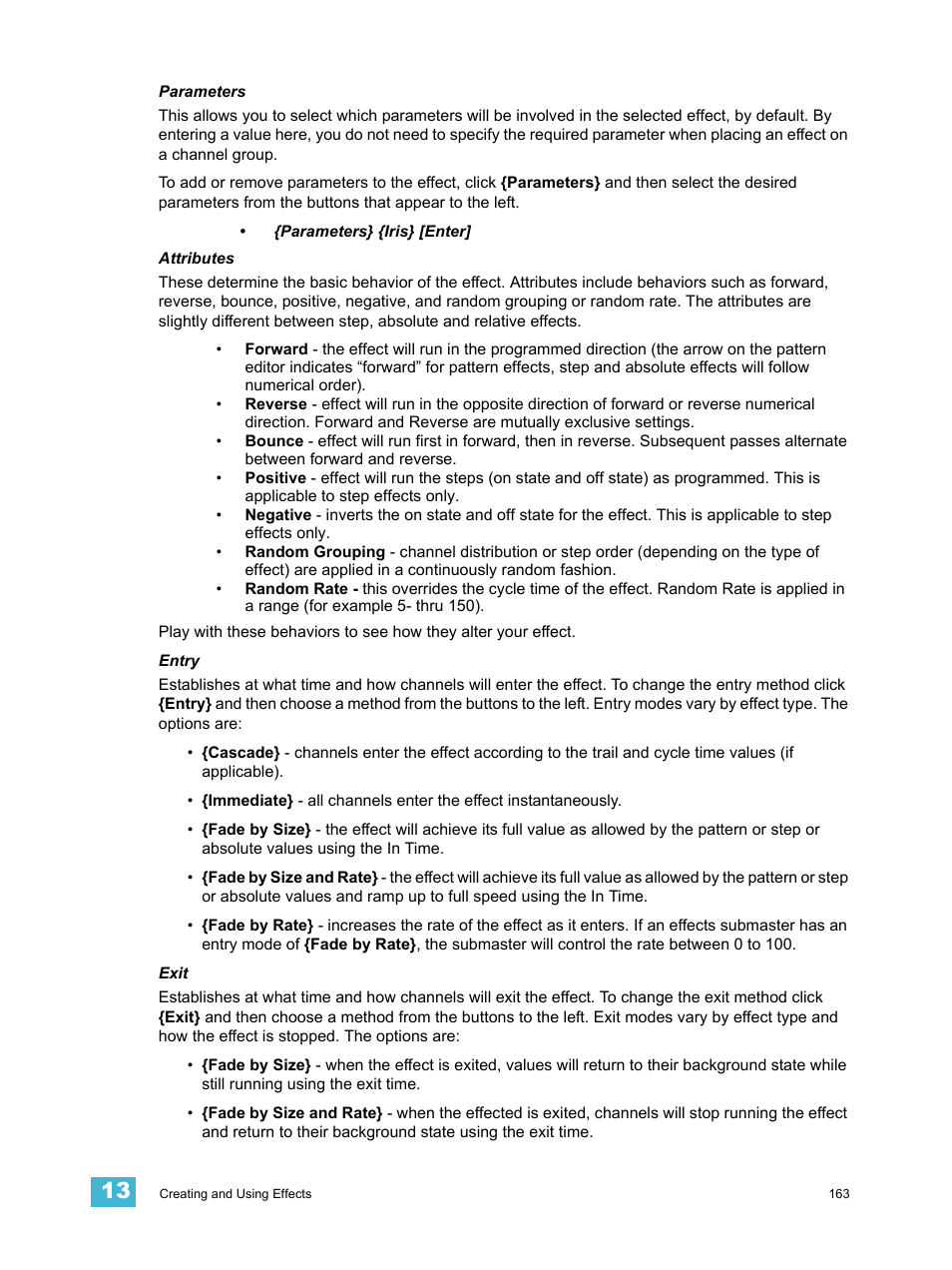 ETC Element v2.1.0 User Manual | Page 175 / 318