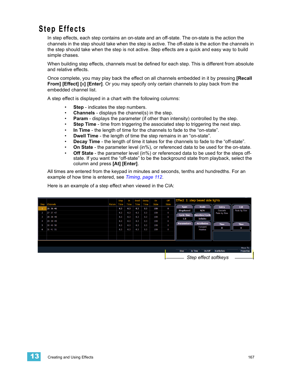 Step effects | ETC Element v2.1.0 User Manual | Page 179 / 318