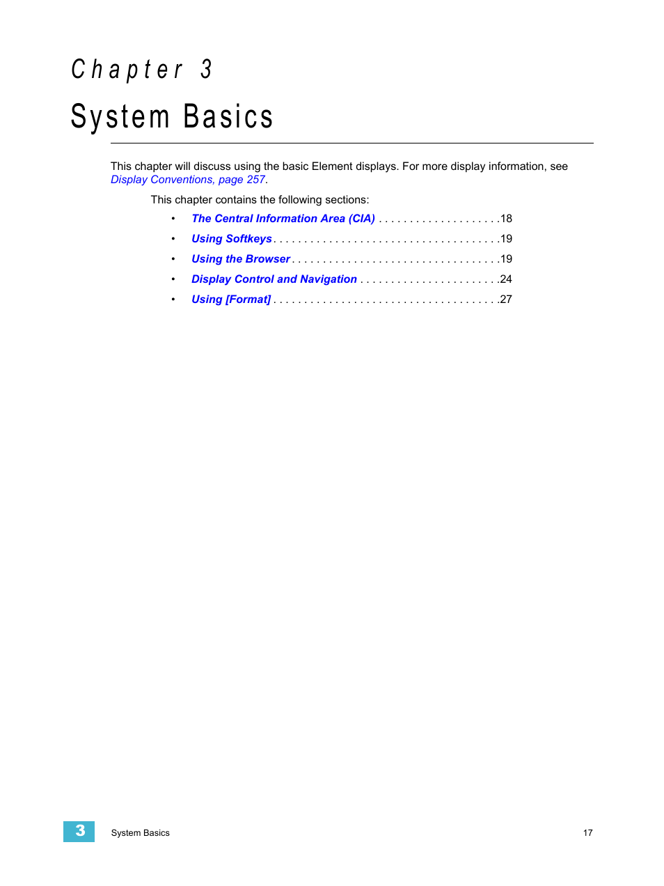 System basics, C h a p t e r 3 | ETC Element v2.1.0 User Manual | Page 29 / 318