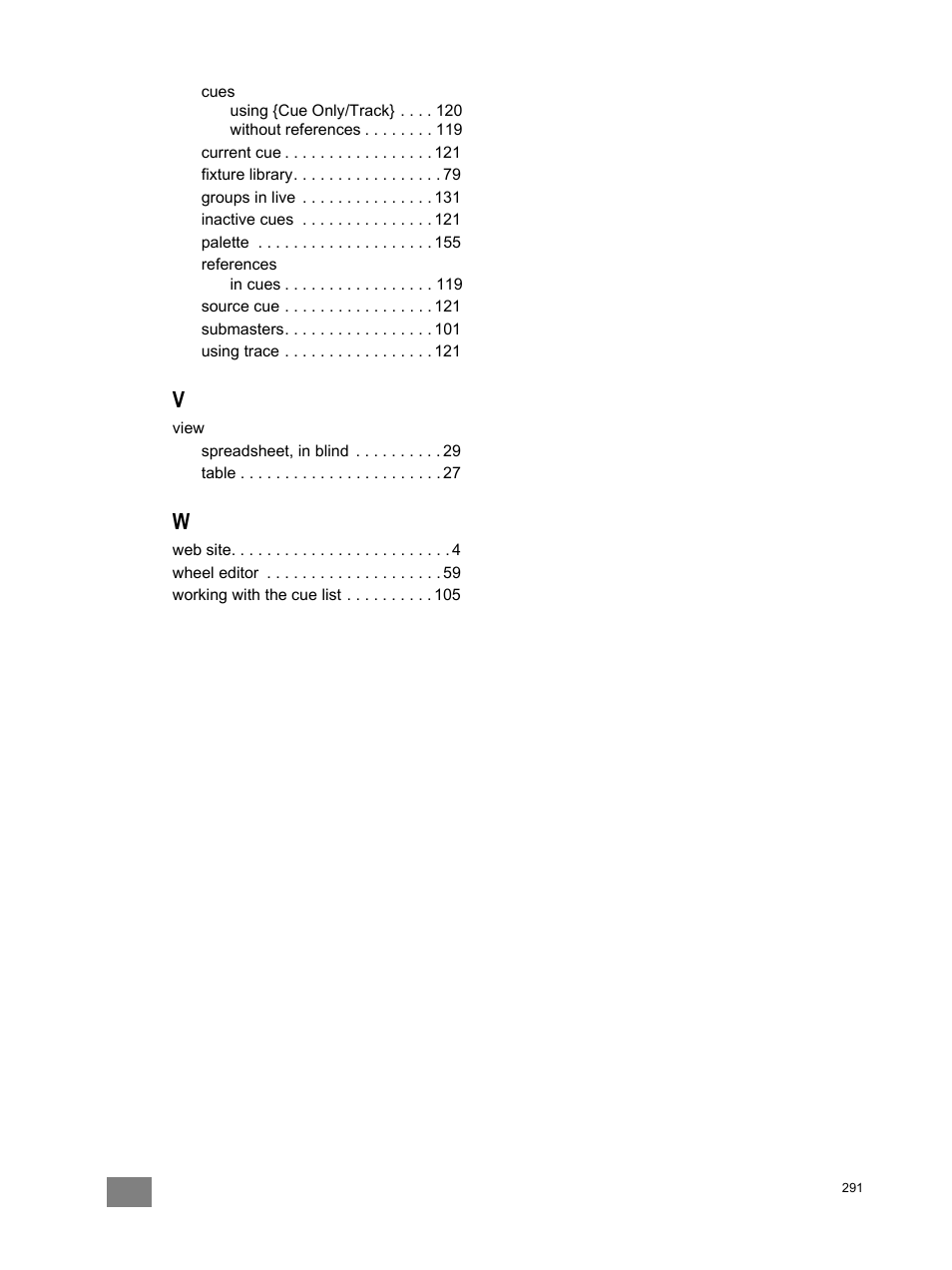 ETC Element v2.1.0 User Manual | Page 303 / 318