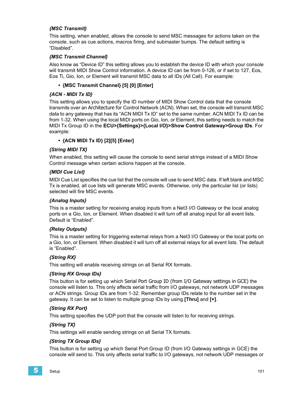 ETC Ion User Manual | Page 117 / 440