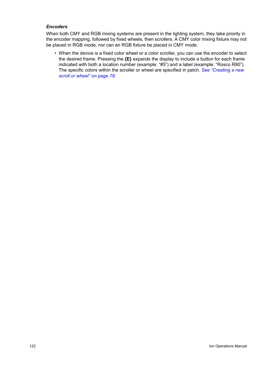 ETC Ion User Manual | Page 138 / 440