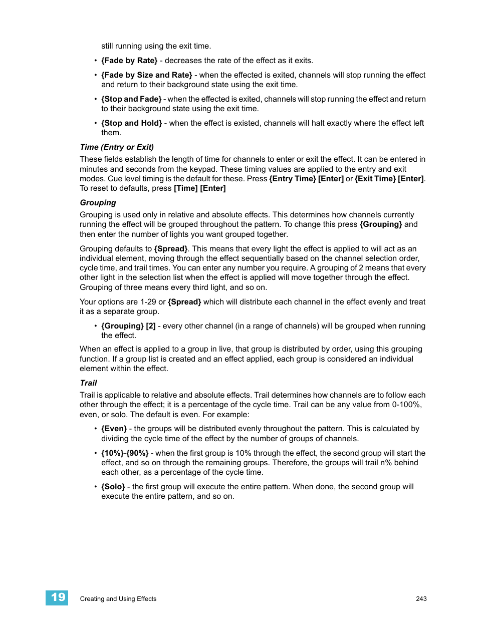 ETC Ion User Manual | Page 259 / 440