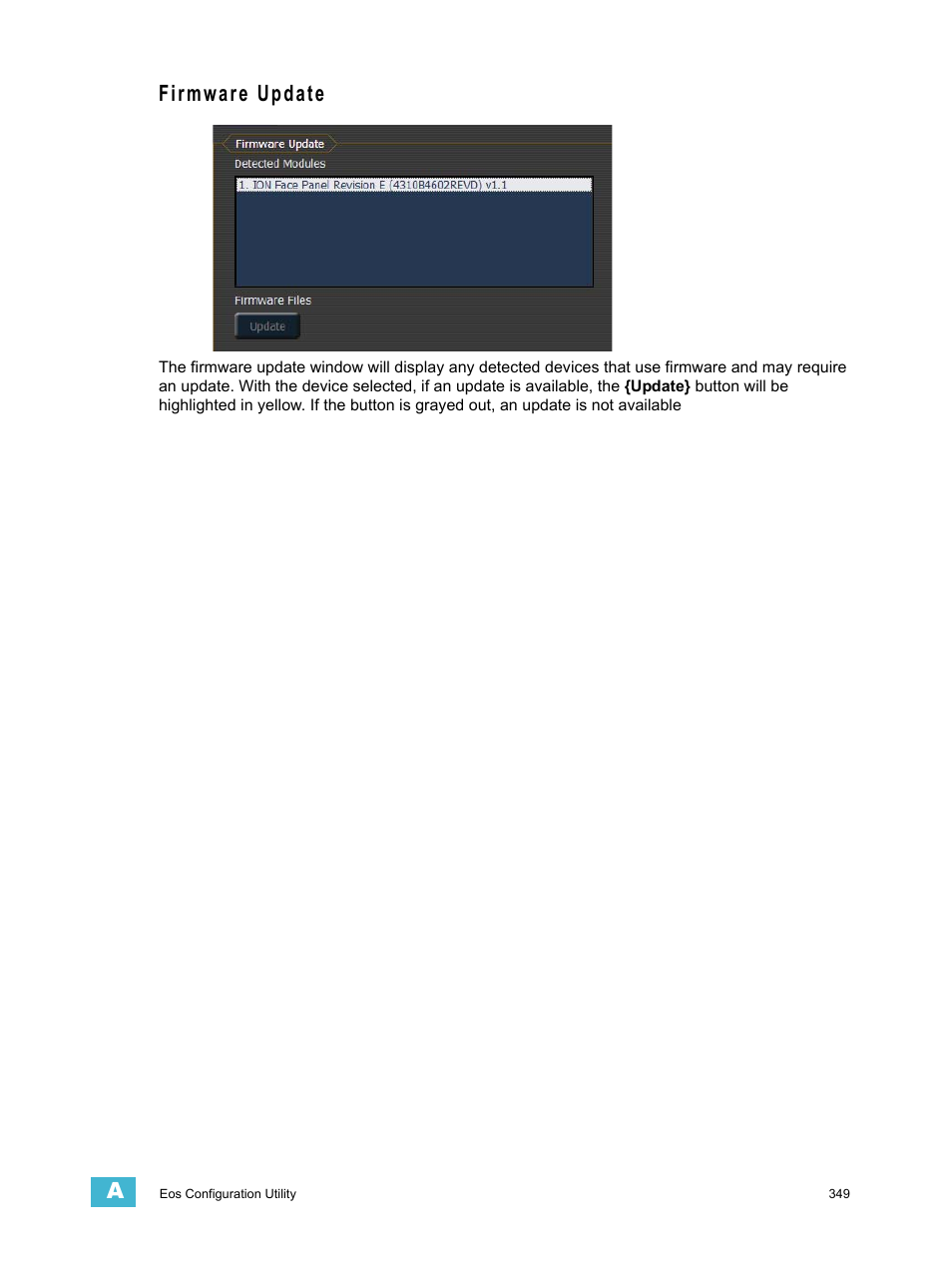 Firmware update | ETC Ion User Manual | Page 365 / 440