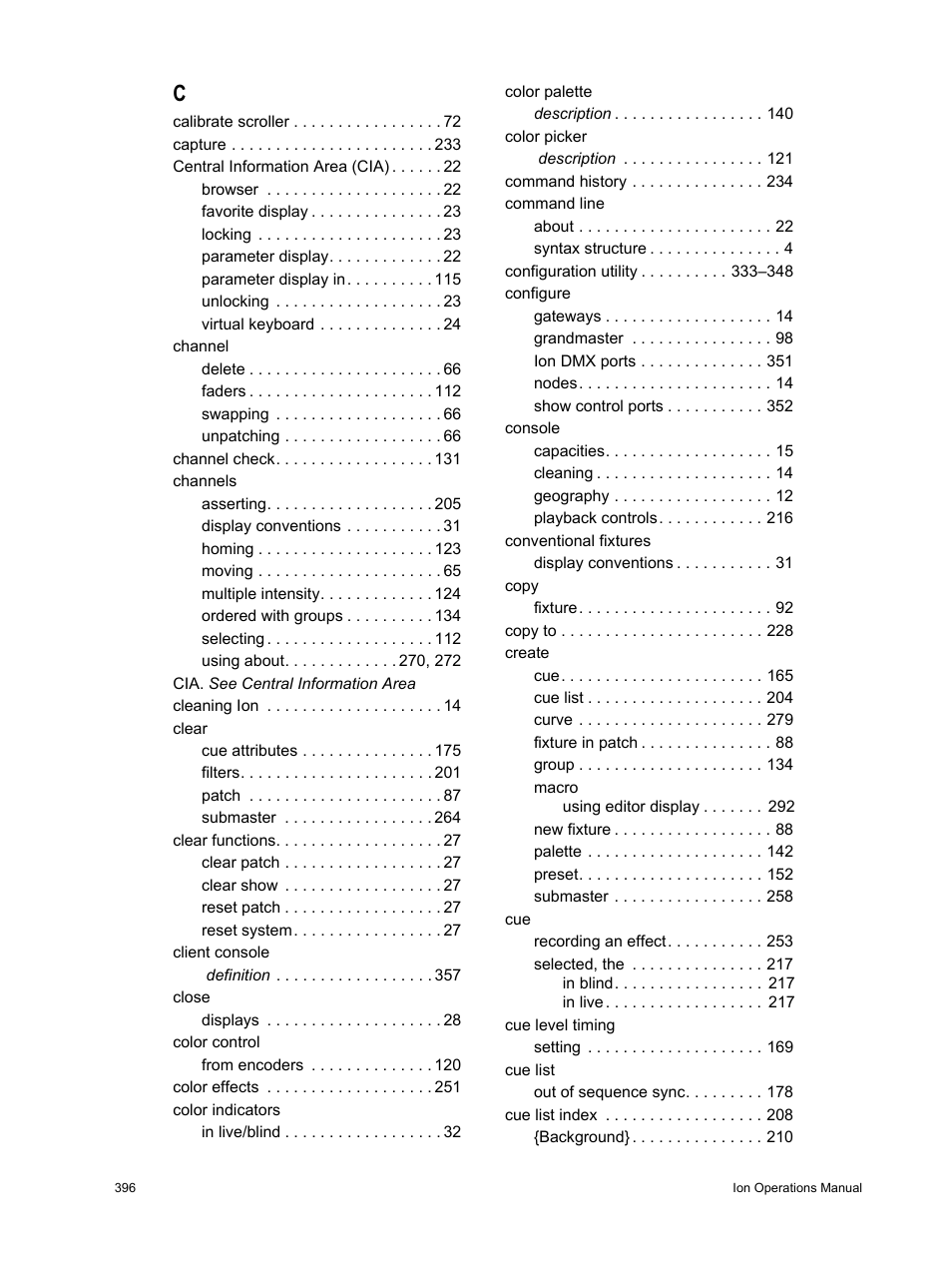 ETC Ion User Manual | Page 412 / 440