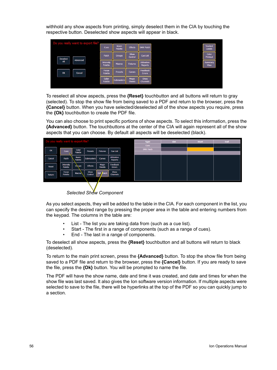 ETC Ion User Manual | Page 72 / 440