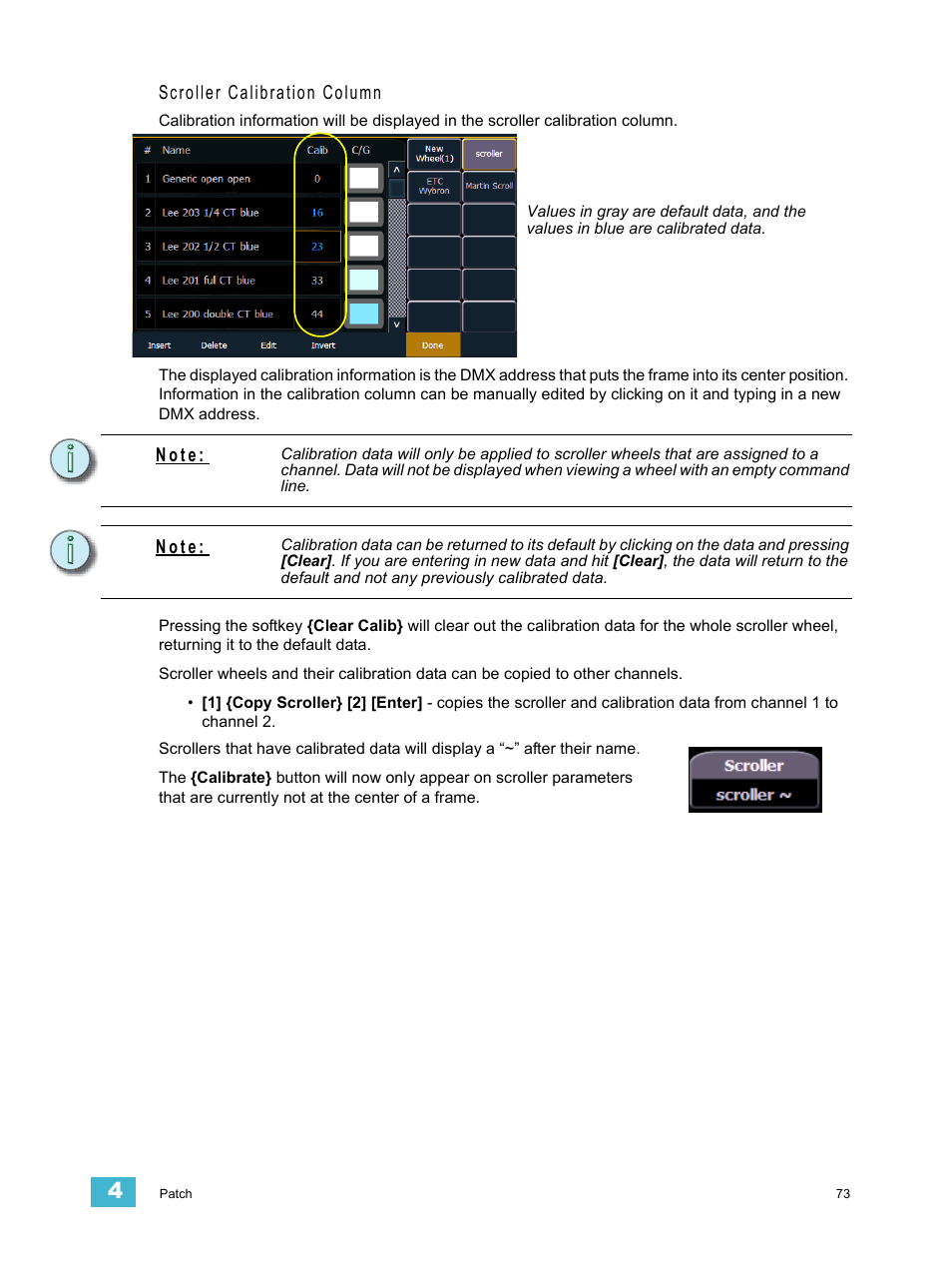 ETC Ion User Manual | Page 89 / 440