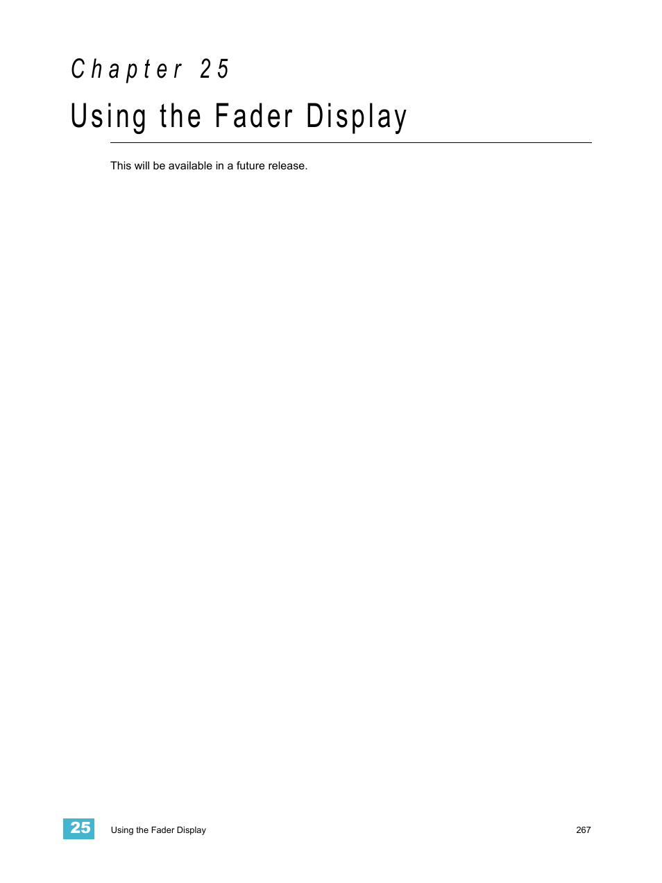 Using the fader display, C h a p t e r 2 5 | ETC Eos v1.3 User Manual | Page 281 / 356