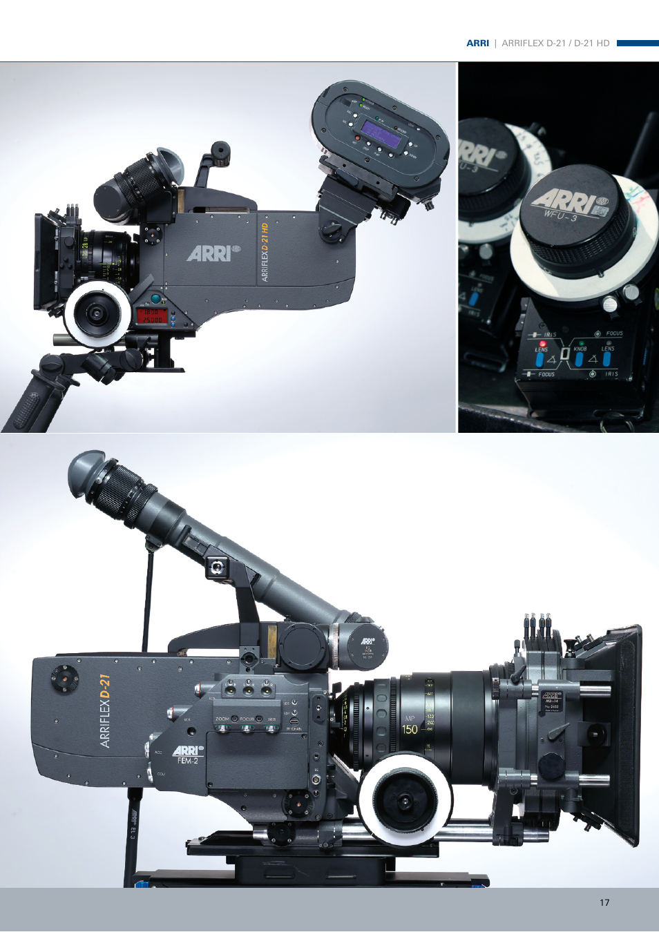 ARRI ARRIFLEX D-21 User Manual | Page 17 / 24