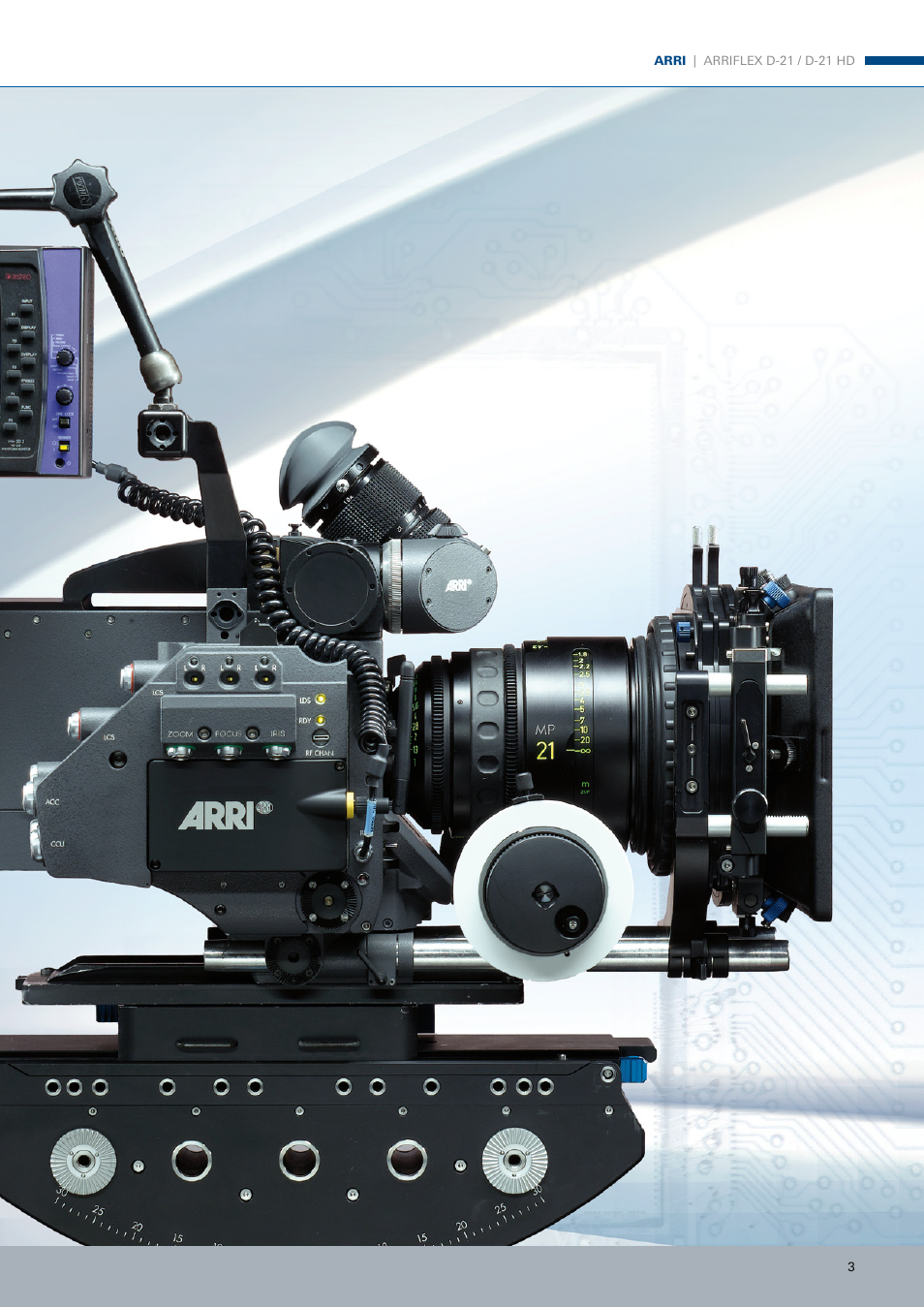ARRI ARRIFLEX D-21 User Manual | Page 3 / 24