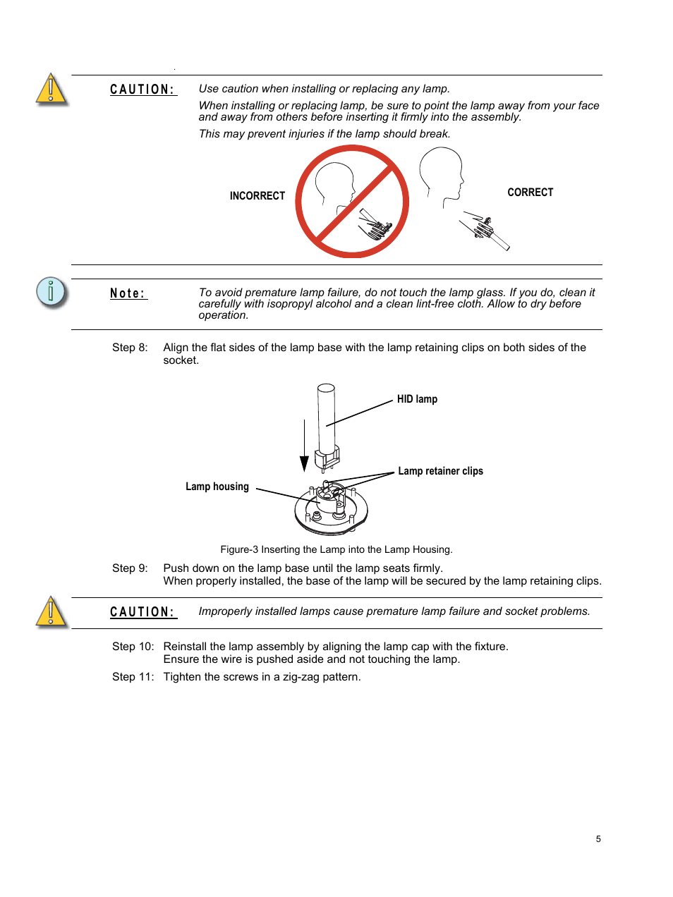 N o t e | ETC Source Four XT HID Zoom User Manual User Manual | Page 7 / 20