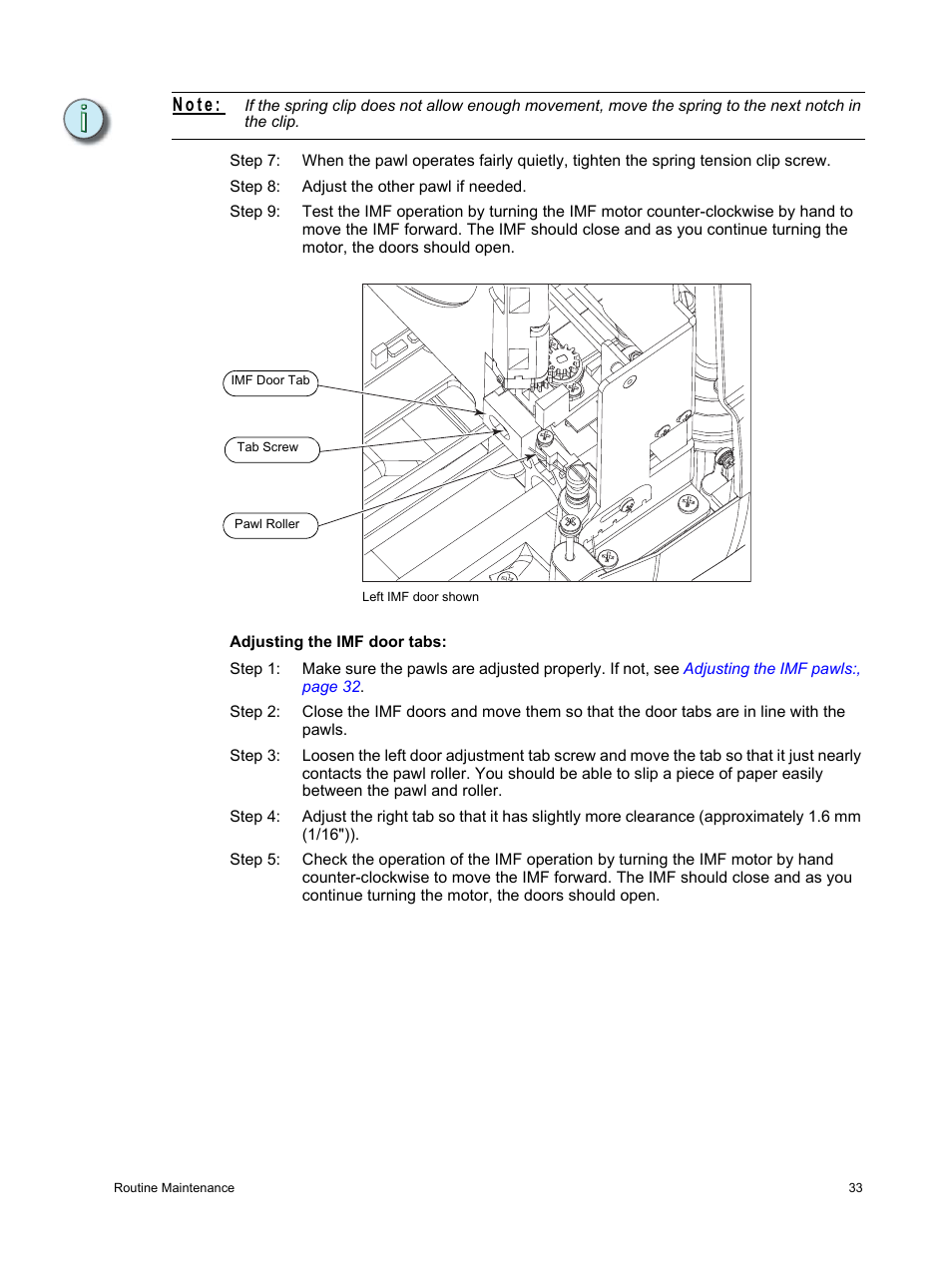 N o t e | ETC Source Four Revolution with Wybron User Manual | Page 37 / 52