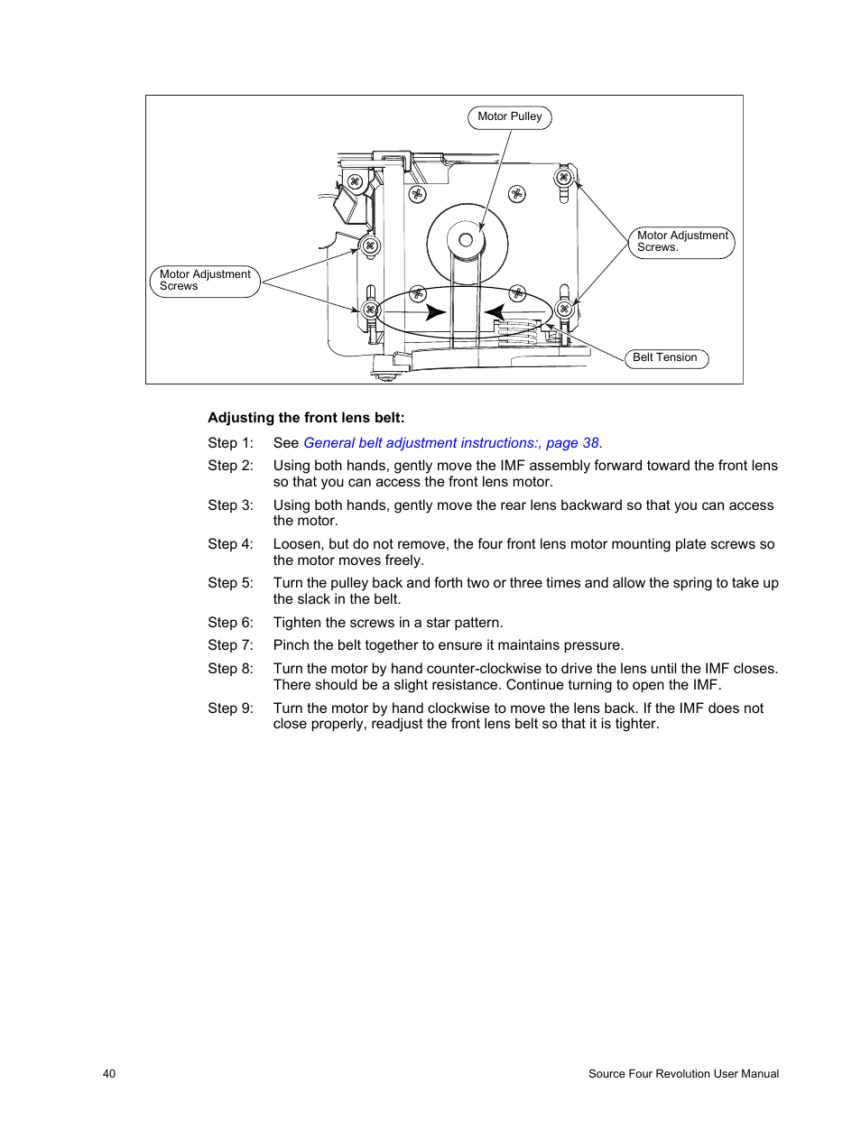 ETC Source Four Revolution with Wybron User Manual | Page 44 / 52