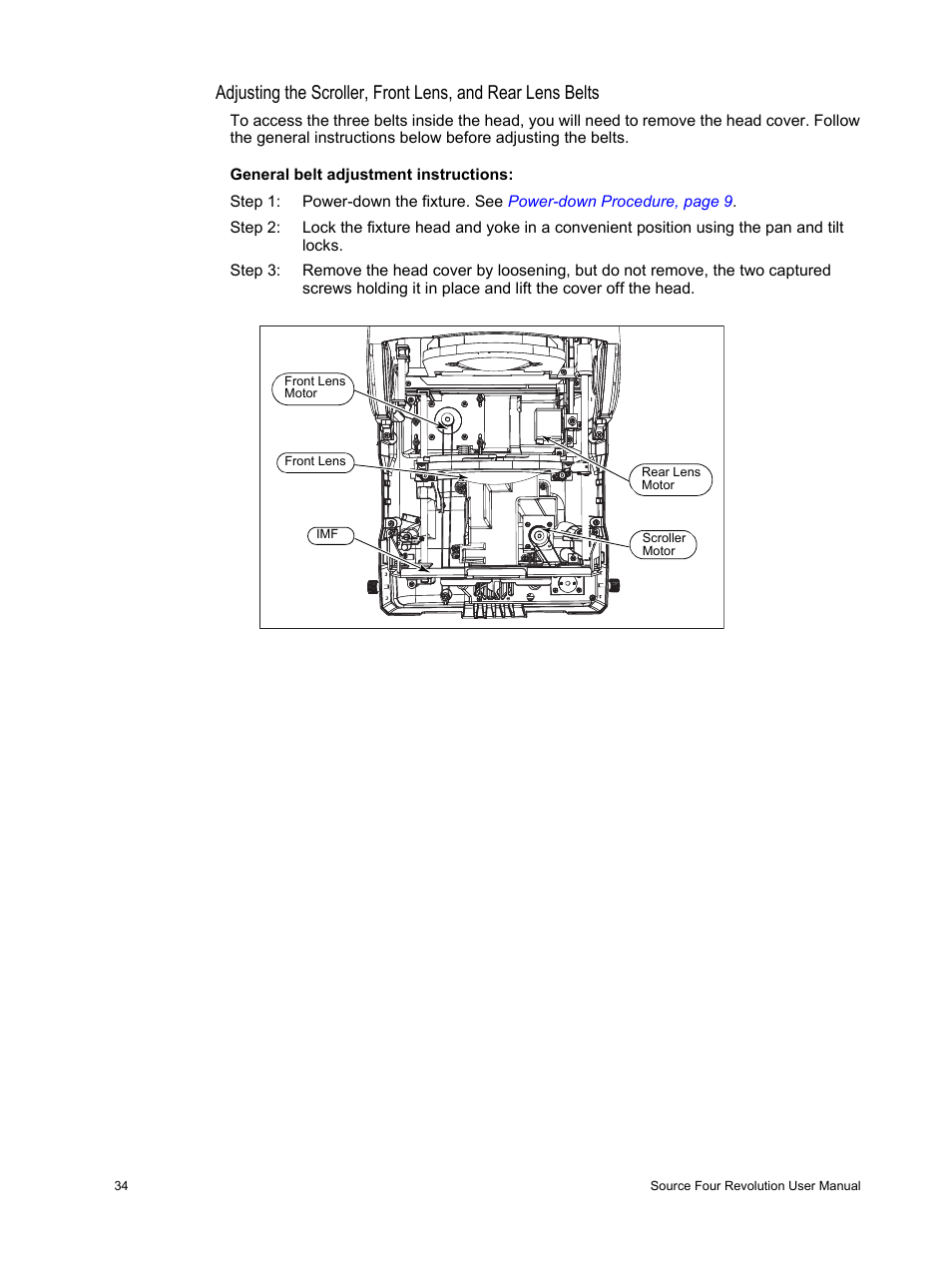 ETC Source Four Revolution User Manual | Page 38 / 48