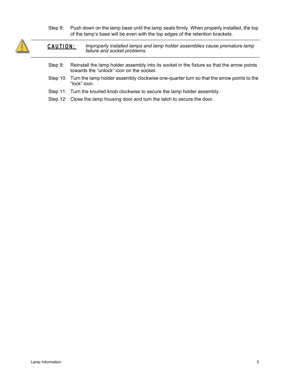 ETC Source Four Fresnel User Manual | Page 9 / 16