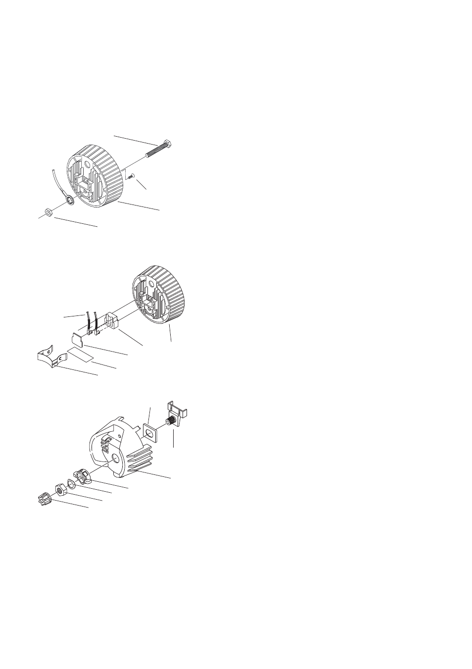 Lamp socket assembly | ETC Source Four CE jr and jr Zoom Assembly Guide User Manual | Page 5 / 16