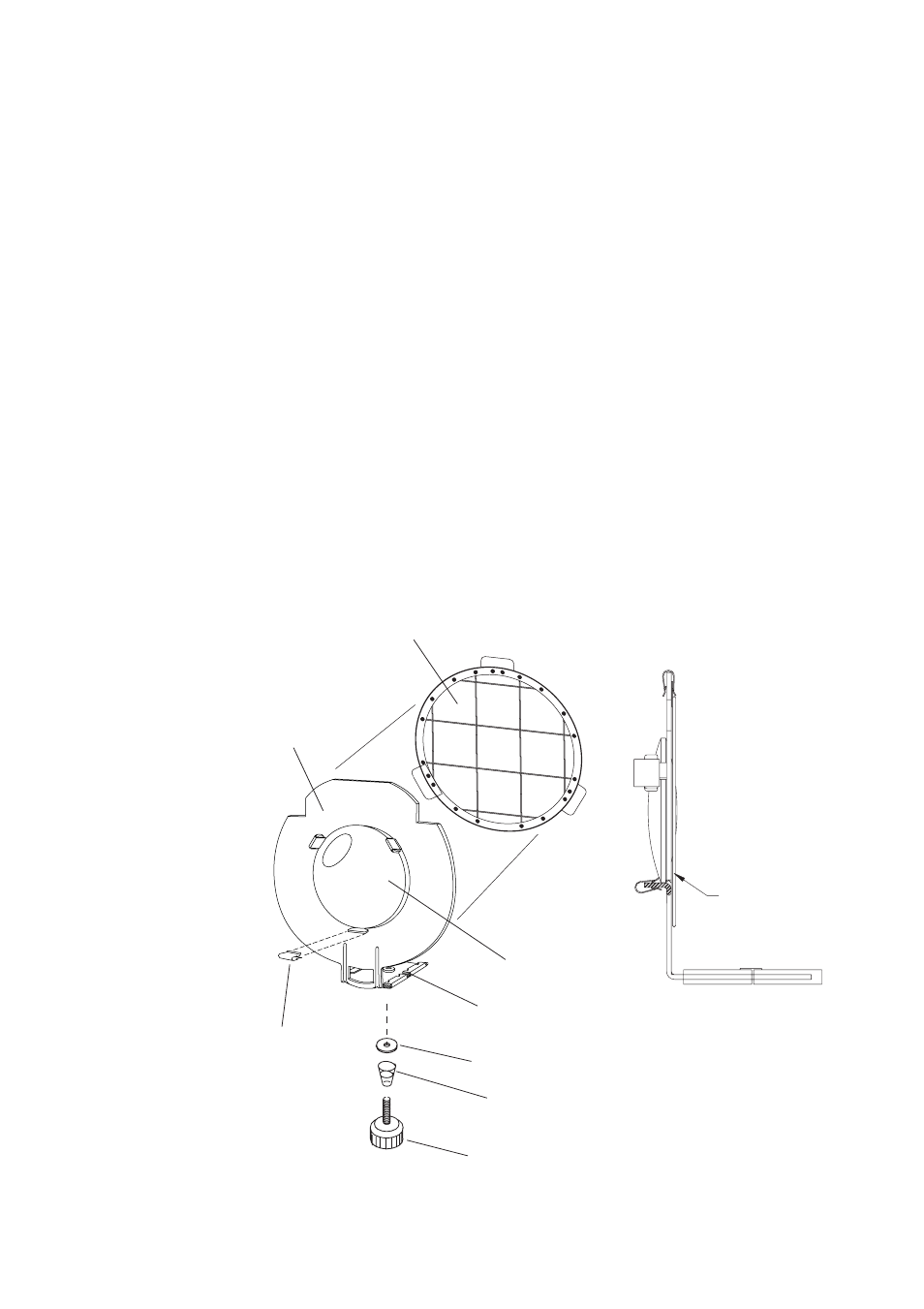 Lens holder assembly | ETC Source Four CE jr and jr Zoom Assembly Guide User Manual | Page 9 / 16