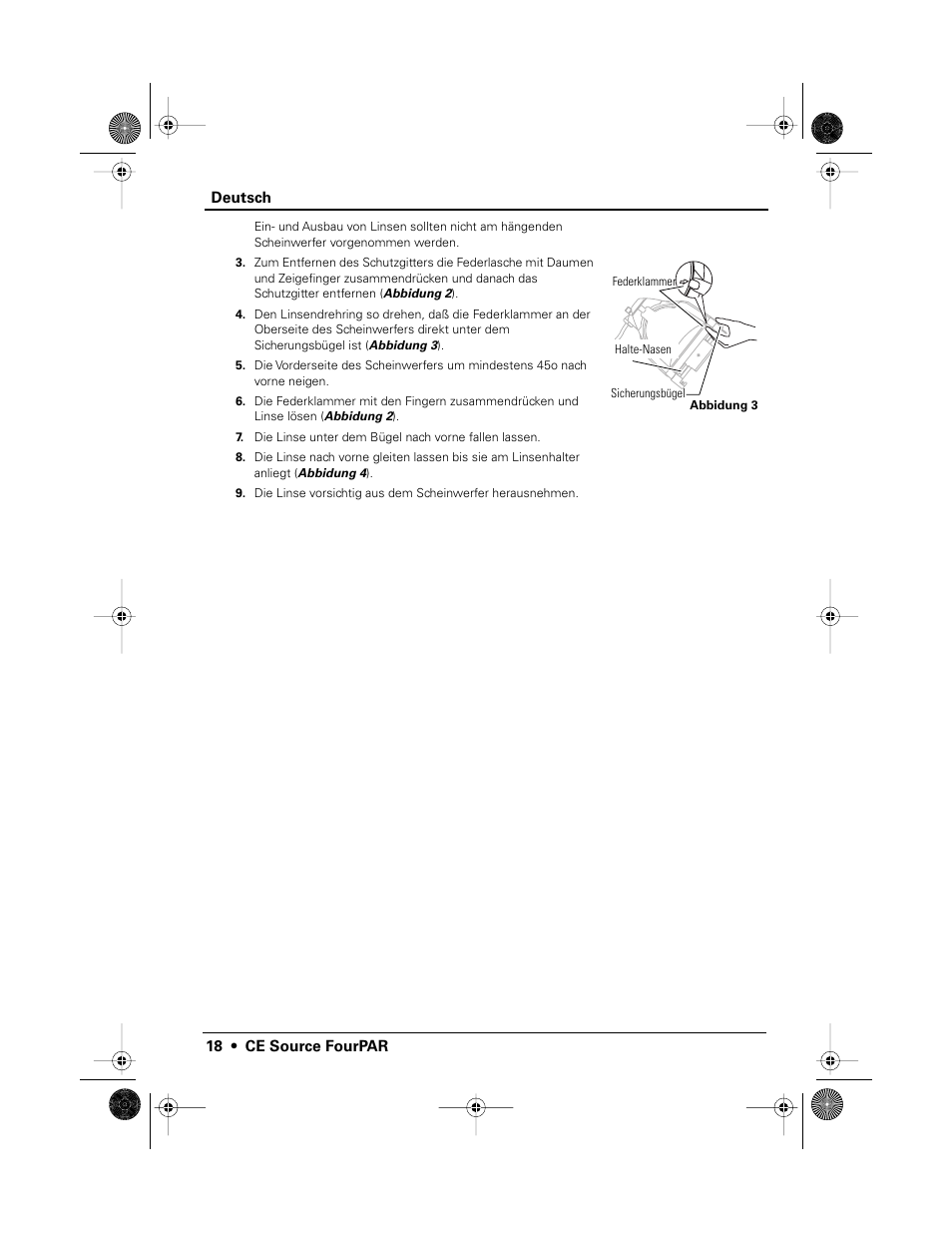 ETC Source Four CE PAR EA and MCM User Manual | Page 20 / 40