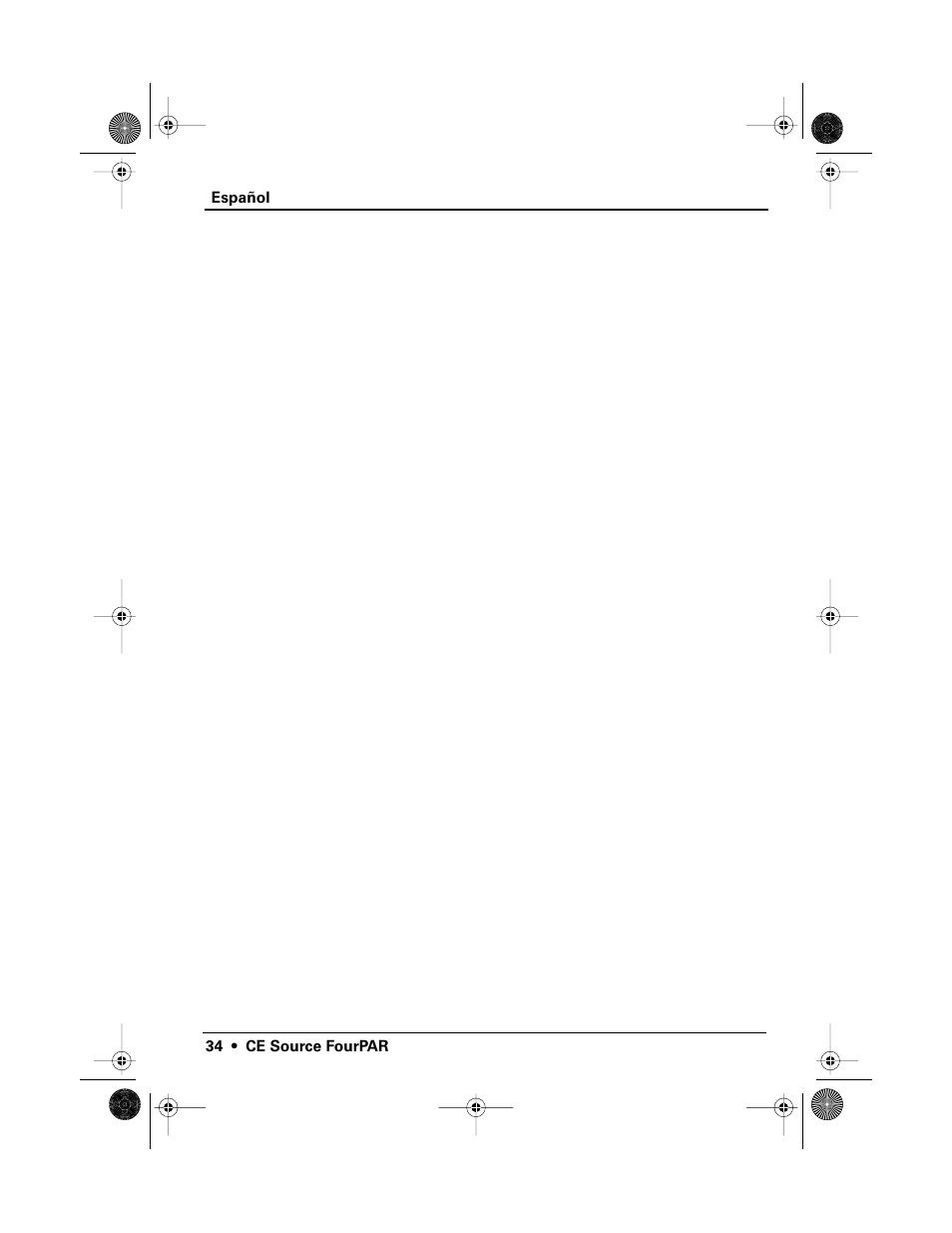 ETC Source Four CE PAR EA and MCM User Manual | Page 36 / 40