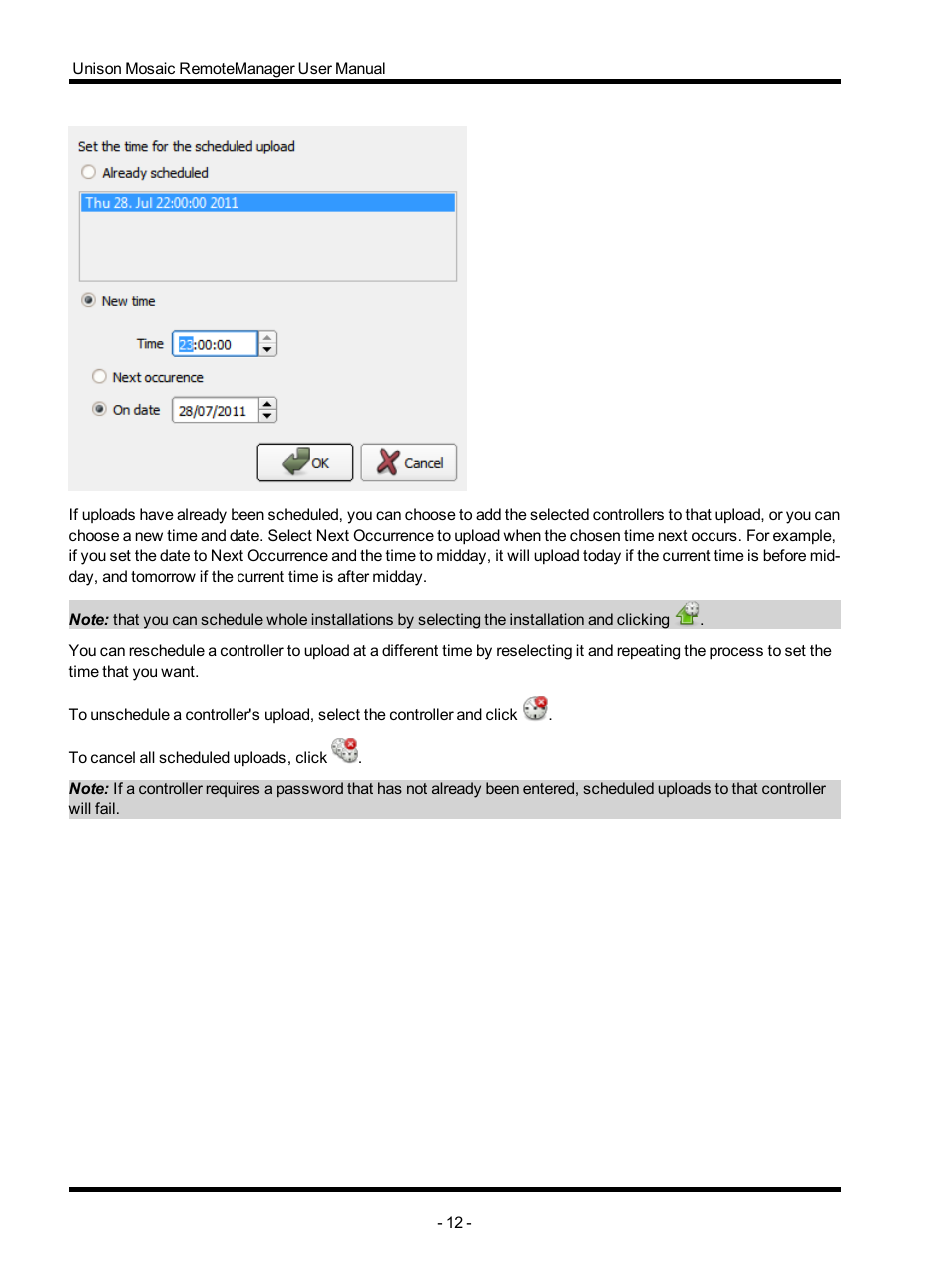 ETC Unison Mosaic RemoteManager v1.0.4 User Manual | Page 12 / 20