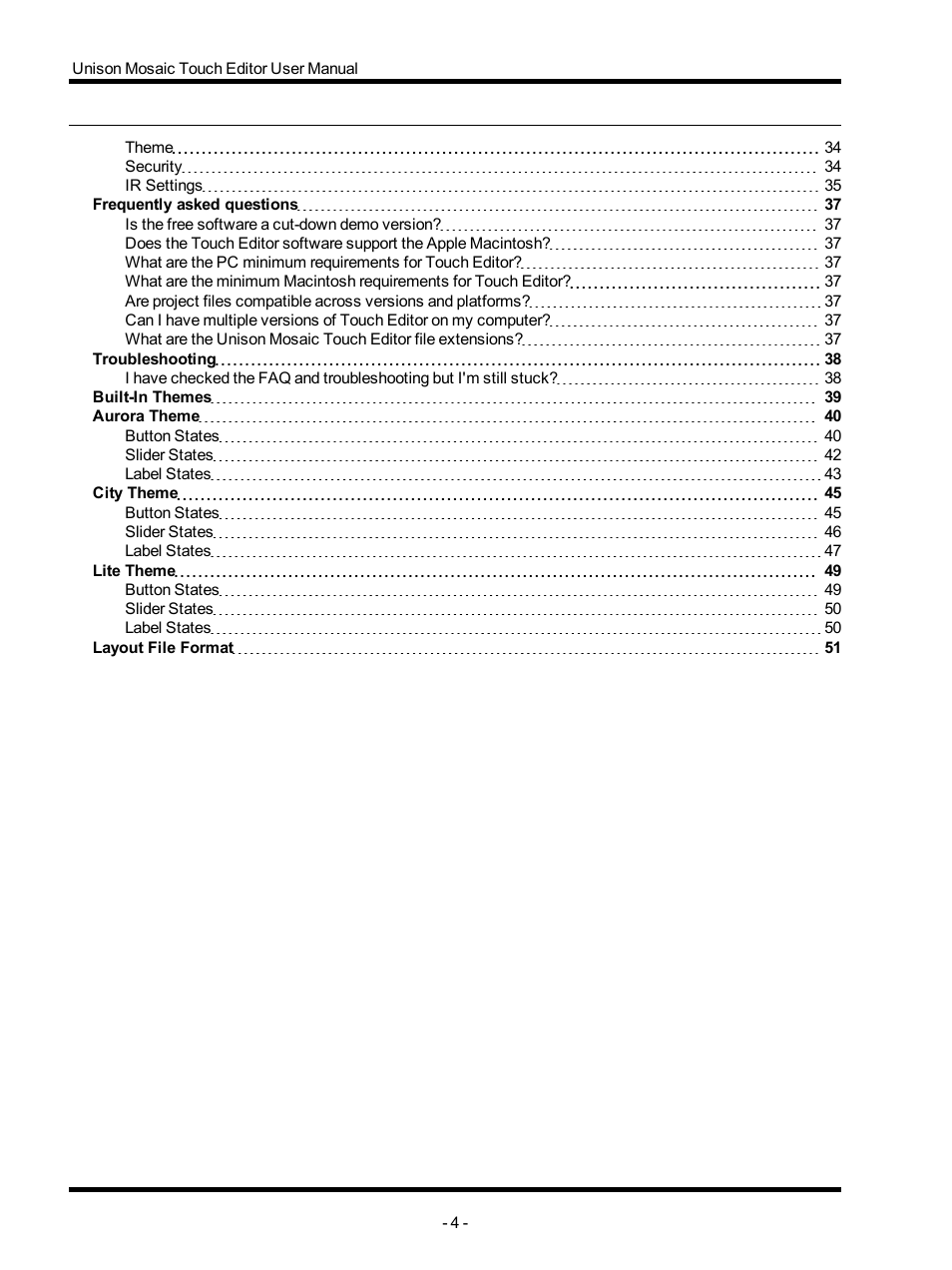 ETC Unison Mosaic TouchEditor v1.0 User Manual | Page 4 / 52