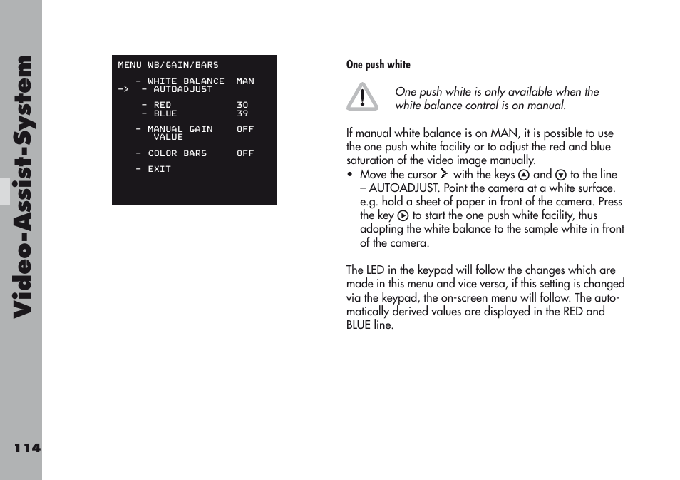 Video-a ss is t-sy stem | ARRI ARRIFLEX 416 User Manual | Page 114 / 240