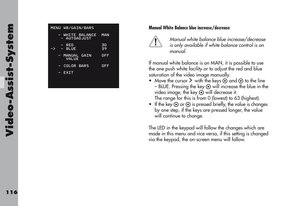 Video-a ss is t-sy stem | ARRI ARRIFLEX 416 User Manual | Page 116 / 240