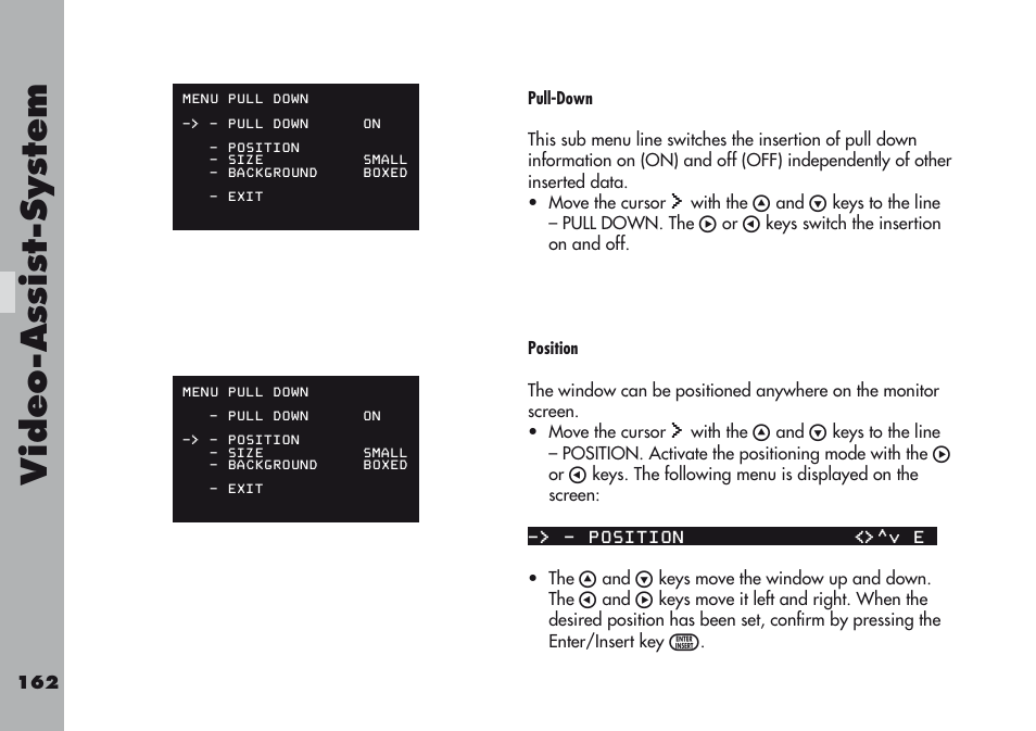 Video-a ss is t-sy stem | ARRI ARRIFLEX 416 User Manual | Page 162 / 240