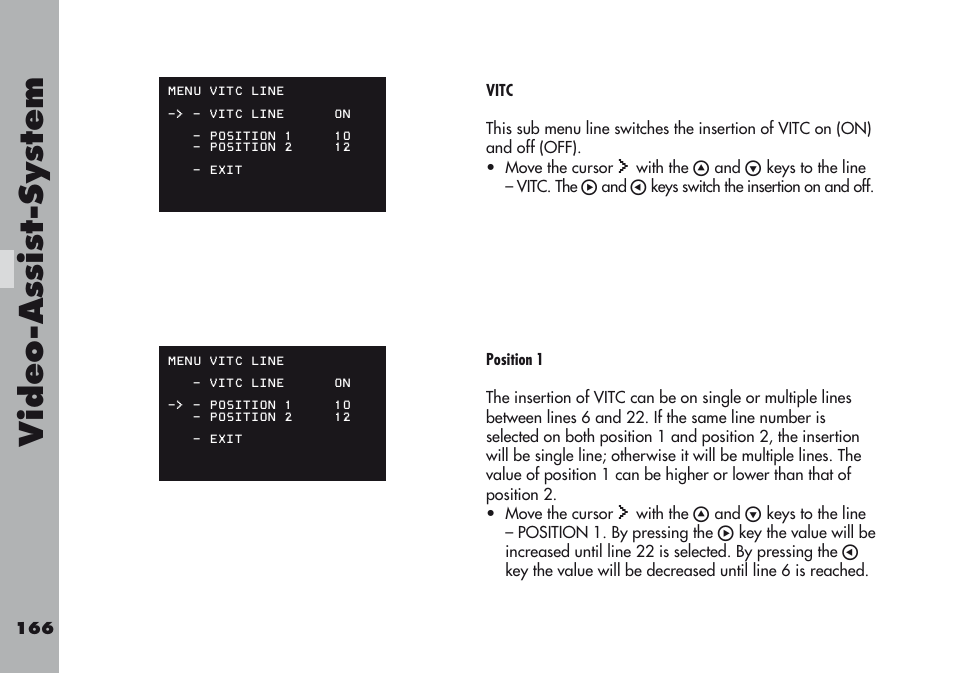 Video-a ss is t-sy stem | ARRI ARRIFLEX 416 User Manual | Page 166 / 240