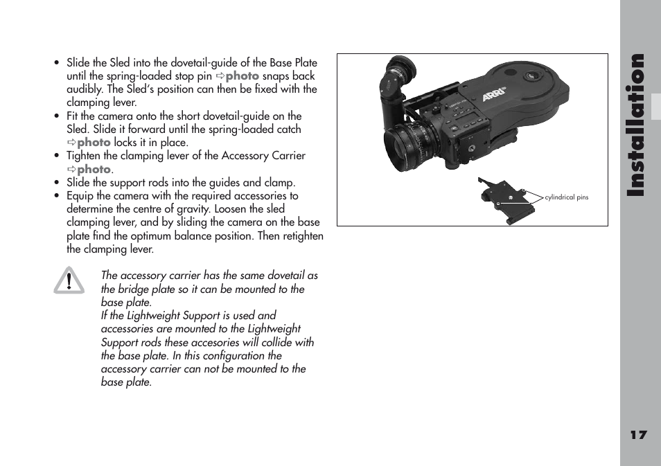 ARRI ARRIFLEX 416 User Manual | Page 17 / 240