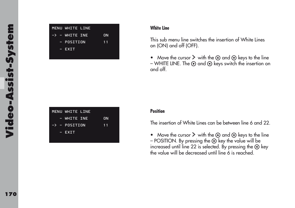 Video-a ss is t-sy stem | ARRI ARRIFLEX 416 User Manual | Page 170 / 240