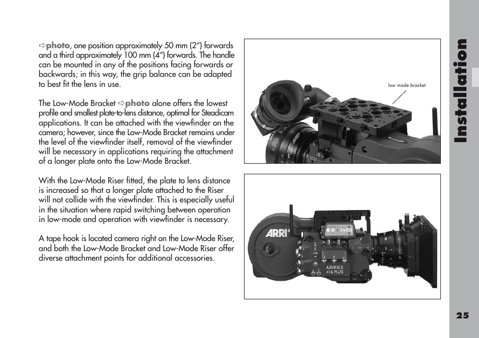 ARRI ARRIFLEX 416 User Manual | Page 25 / 240