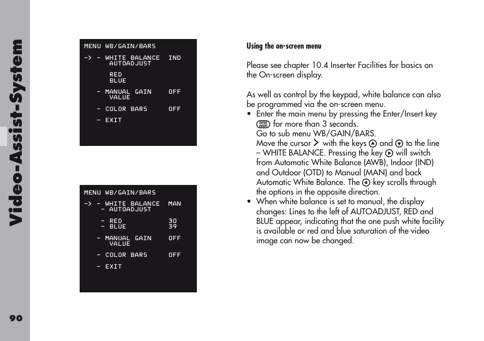 Video-a ss is t-sy stem | ARRI ARRIFLEX 416 User Manual | Page 90 / 240