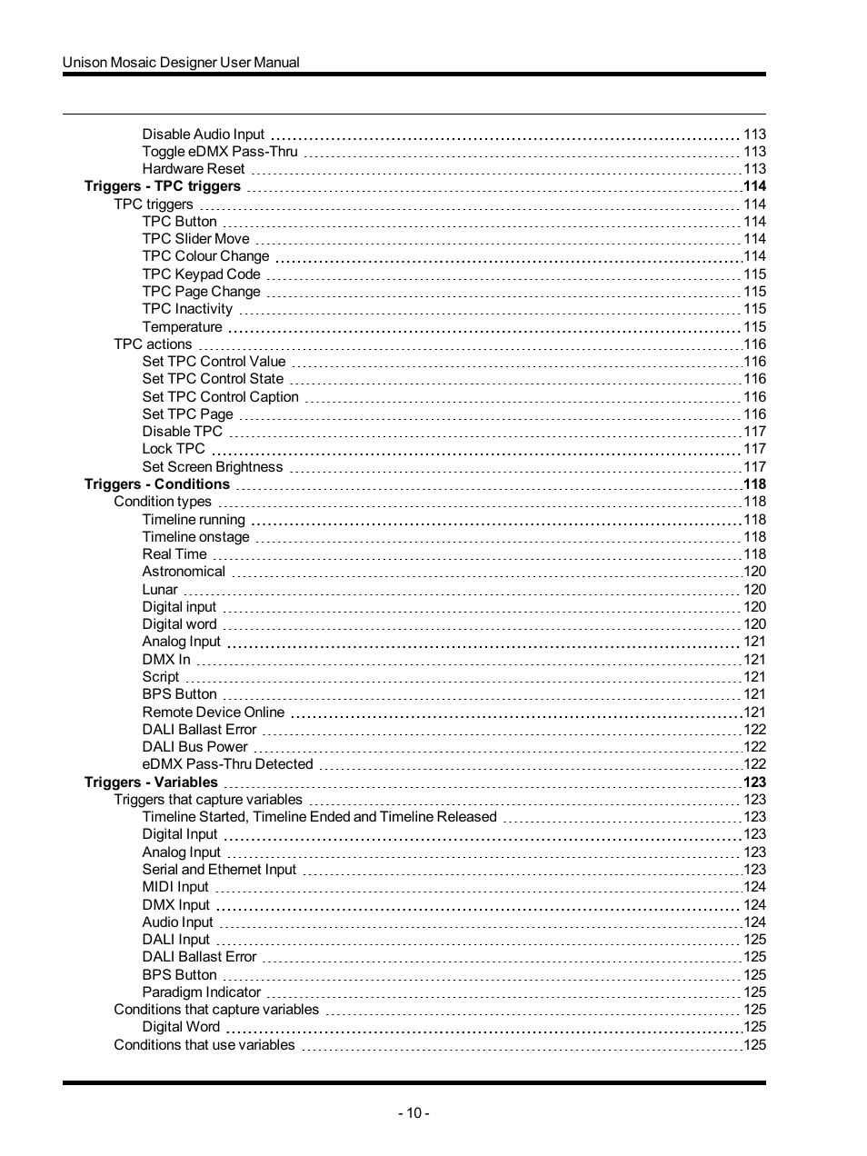 ETC Unison Mosaic Designer v1.11.0 User Manual | Page 10 / 252