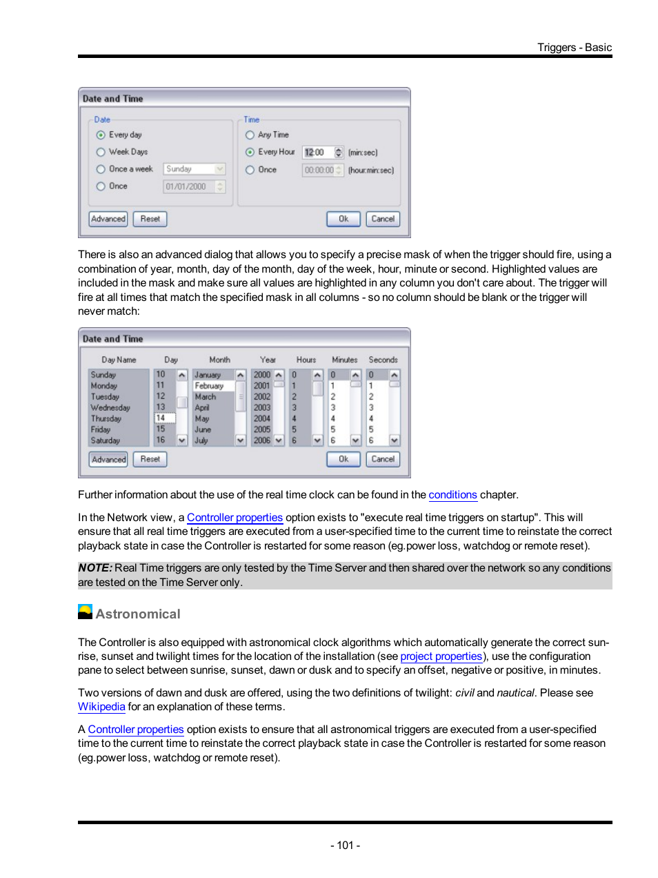 Astronomical | ETC Unison Mosaic Designer v1.11.0 User Manual | Page 101 / 252