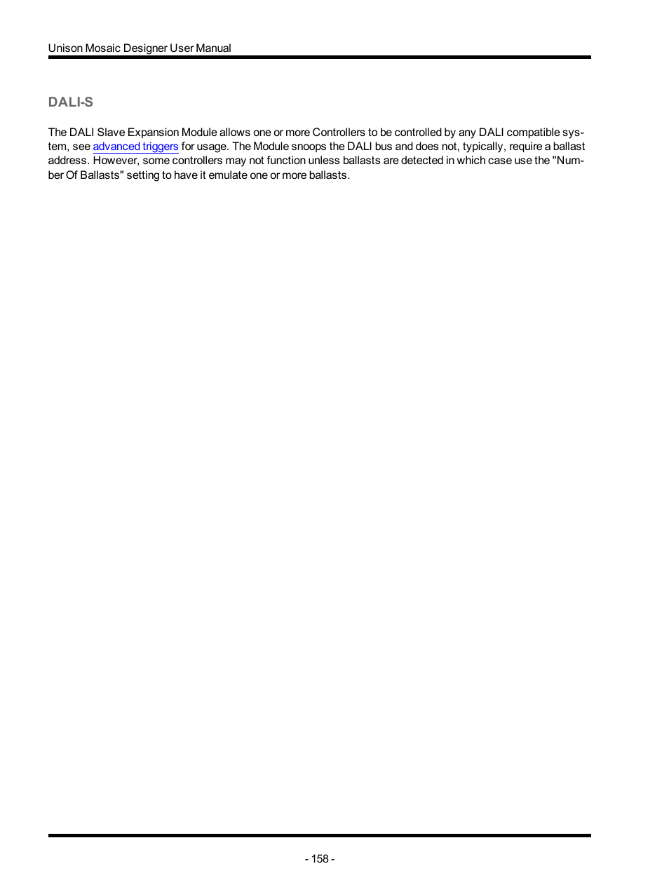 Dali-s | ETC Unison Mosaic Designer v1.11.0 User Manual | Page 158 / 252