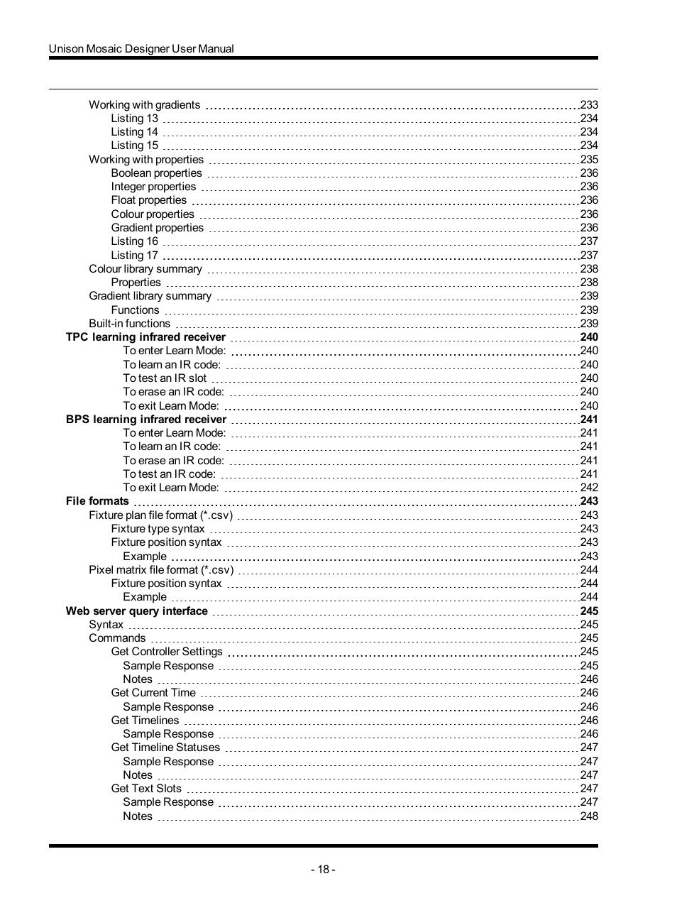 ETC Unison Mosaic Designer v1.11.0 User Manual | Page 18 / 252