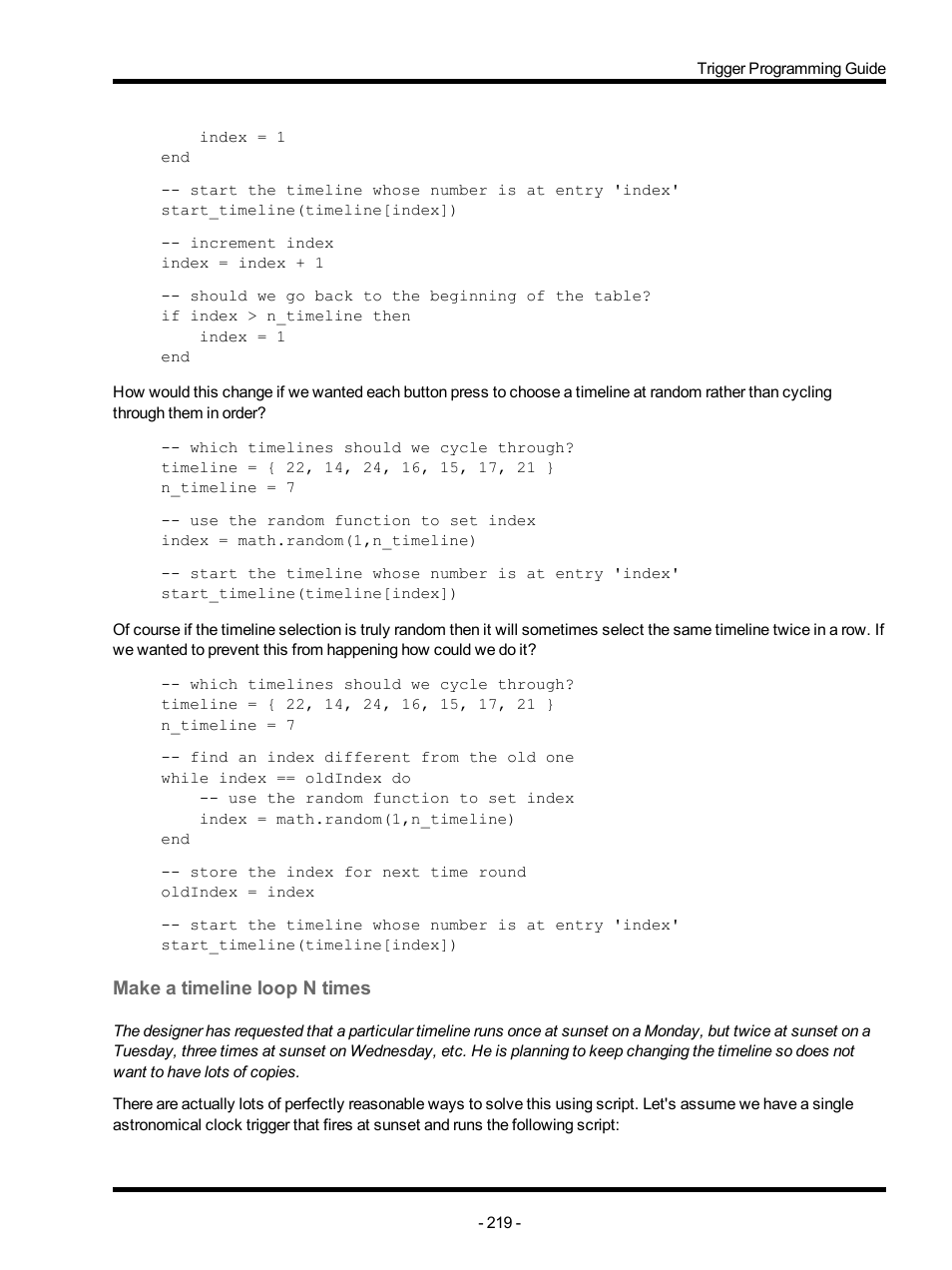 Make a timeline loop n times | ETC Unison Mosaic Designer v1.11.0 User Manual | Page 219 / 252