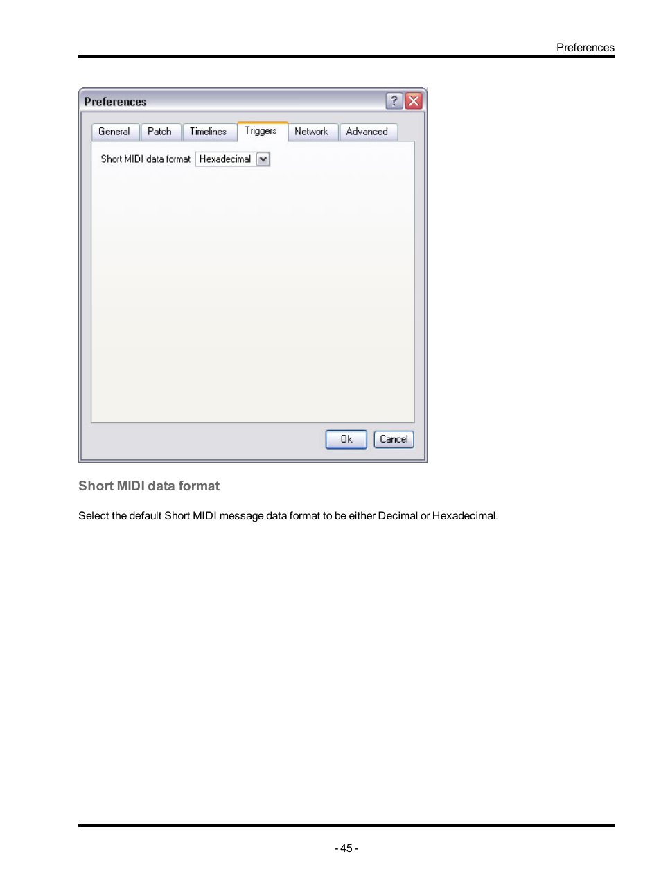 Short midi data format | ETC Unison Mosaic Designer v1.11.0 User Manual | Page 45 / 252