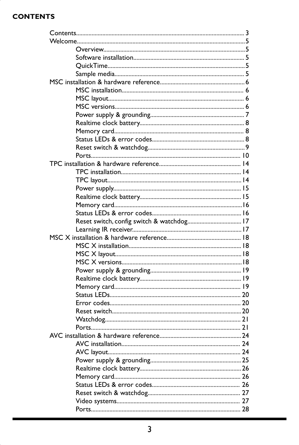 ETC Unison Mosaic Show Control User Manual | Page 3 / 48