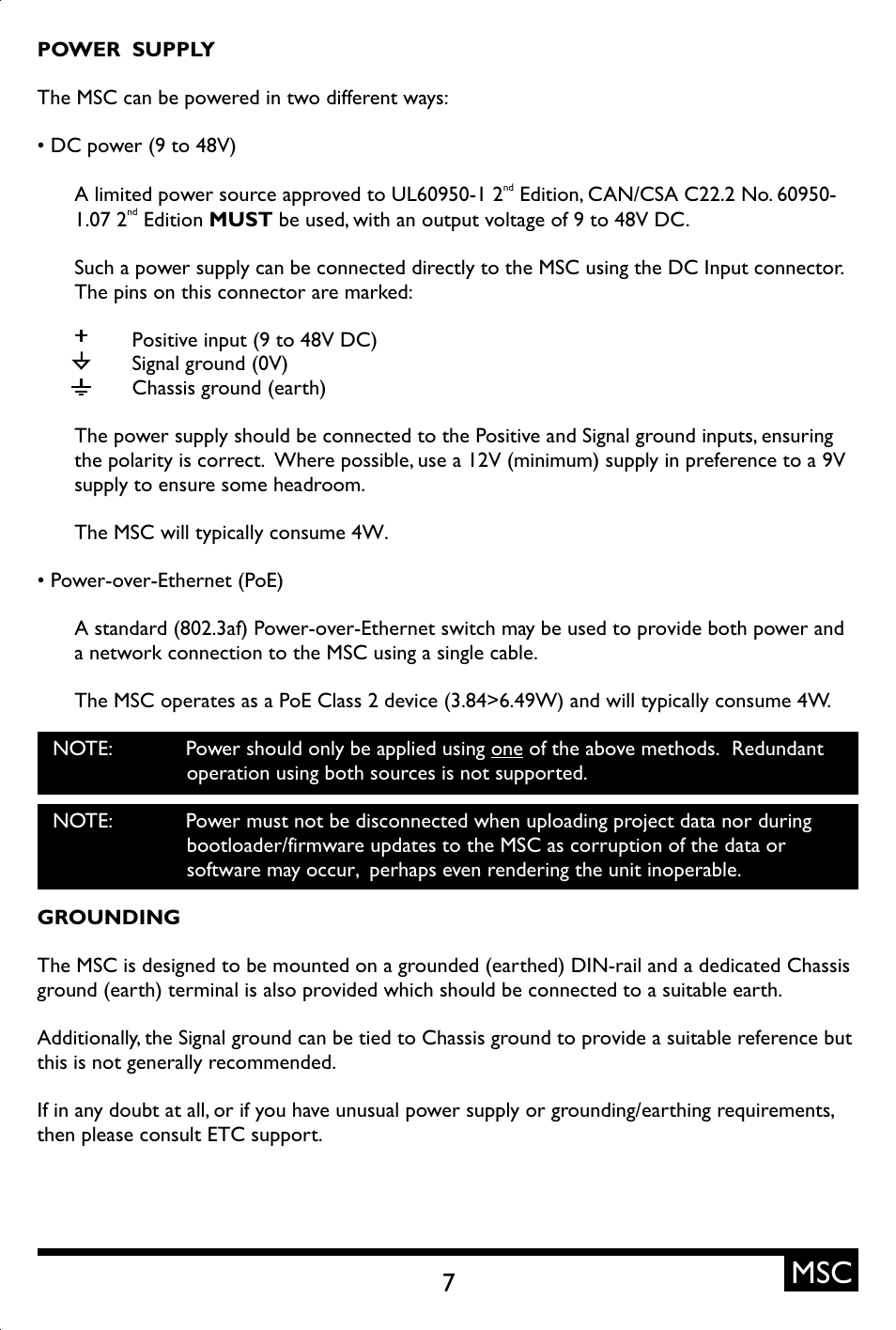 ETC Unison Mosaic Show Control User Manual | Page 7 / 48